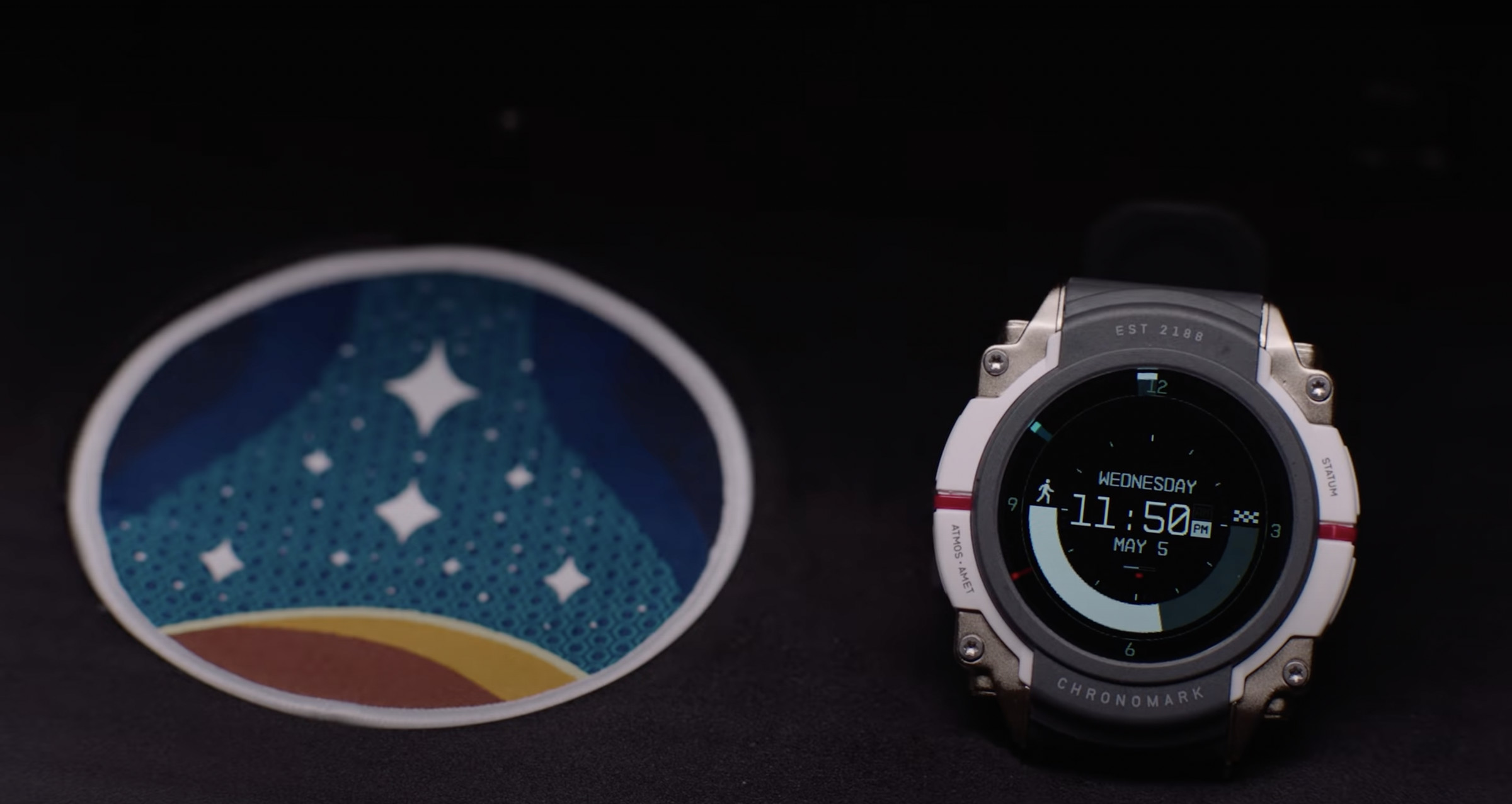 A screenshot of the watch from Bethesda’s video.