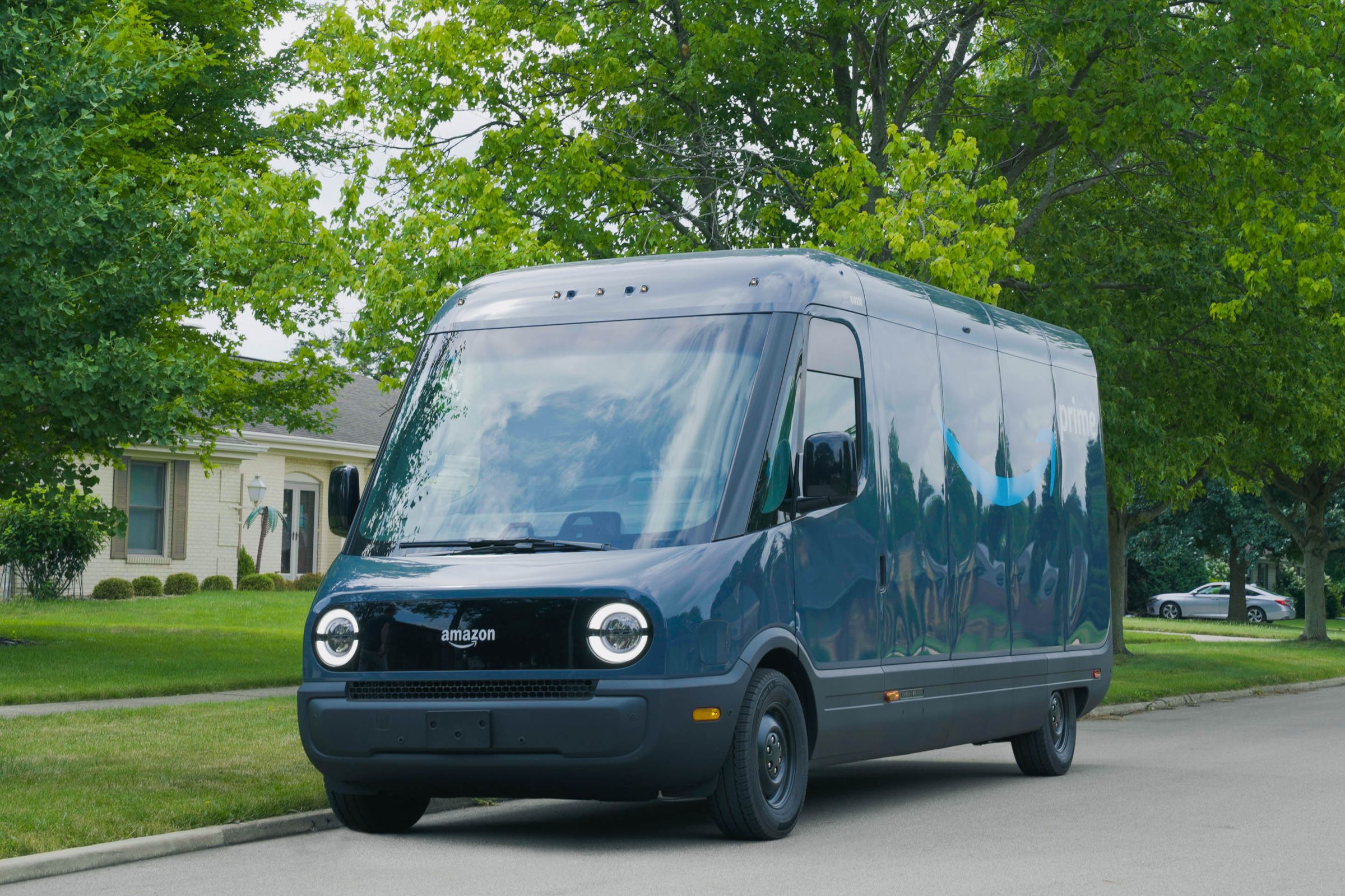 Rivian Electric Delivery Van for Amazon