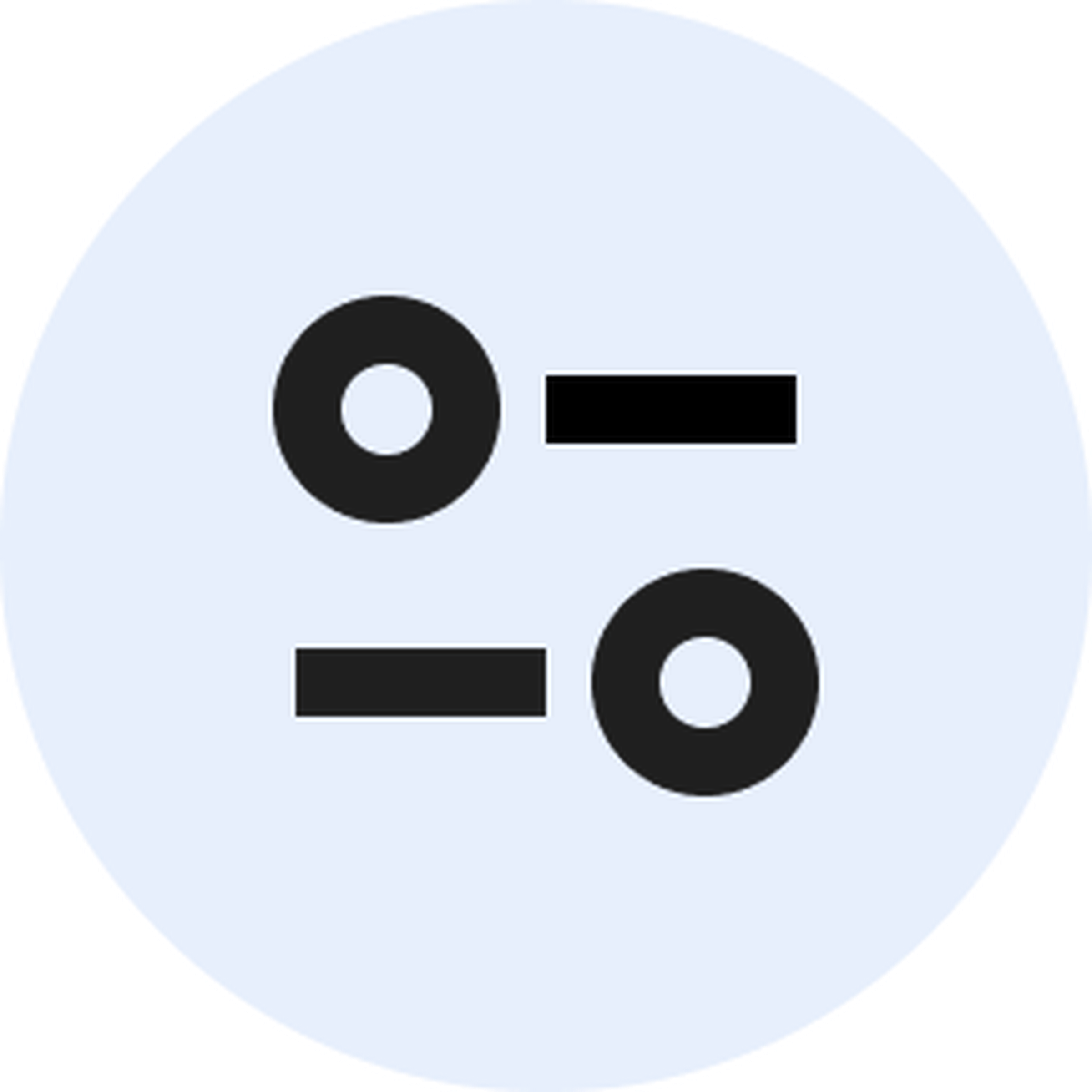 The new tune icon set to replace the lock icon in Google Chrome in September 2023.