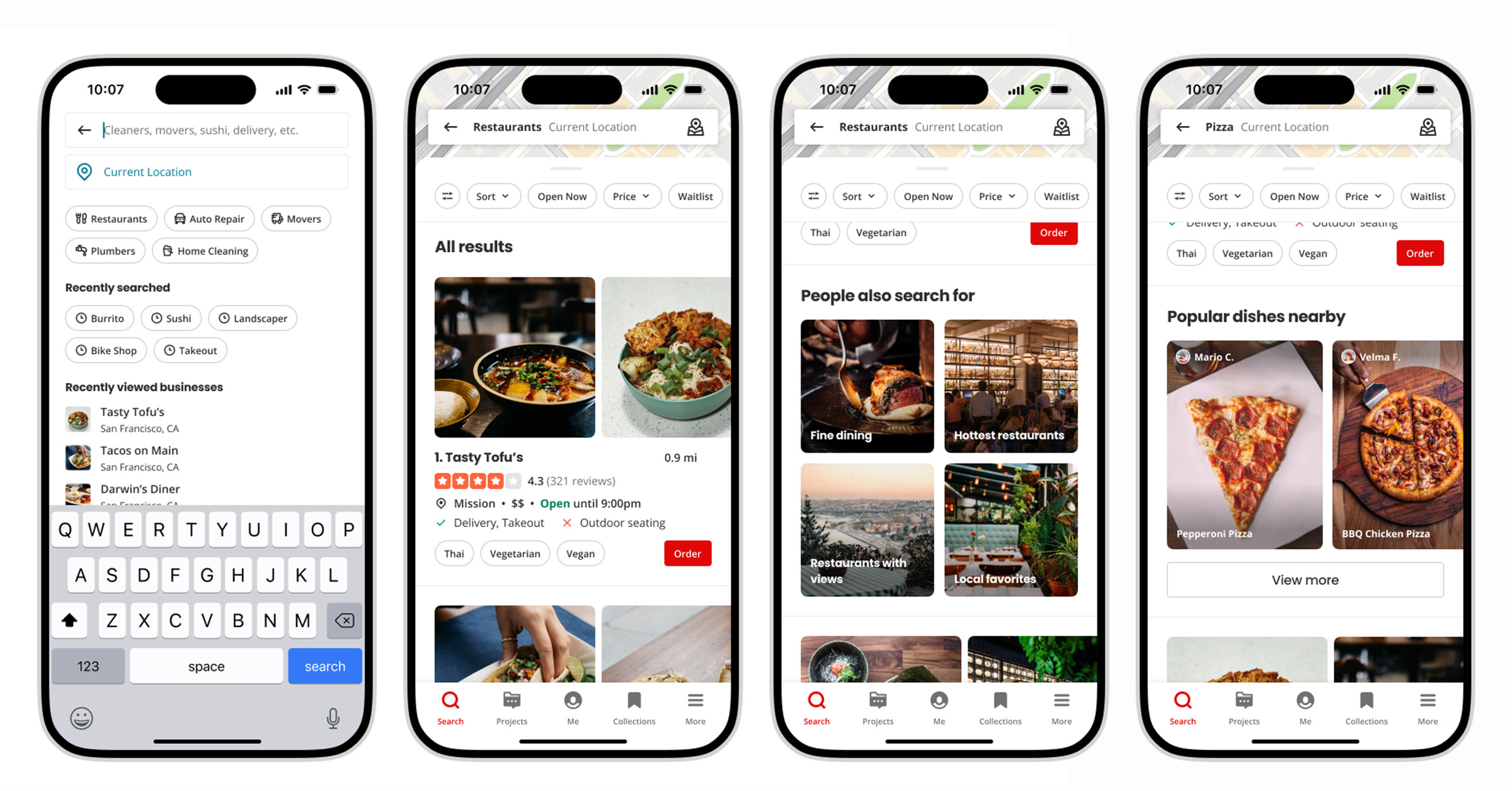Yelp is bringing more photos to search, too.