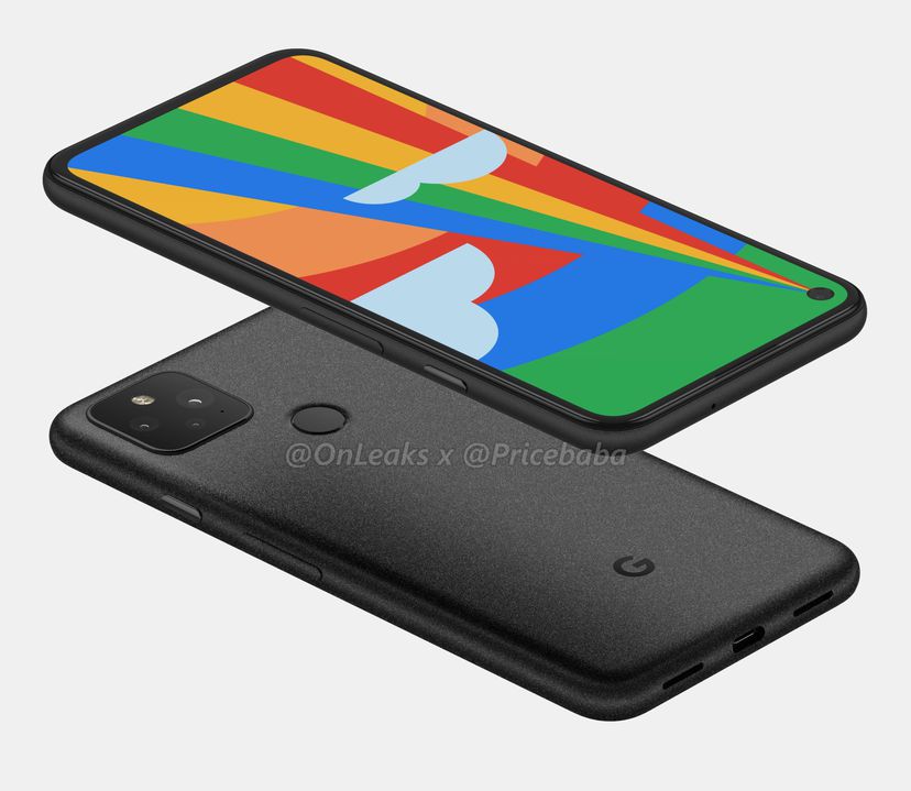 Leaked Google Pixel 5 renders show dual rear cameras and fingerprint ...