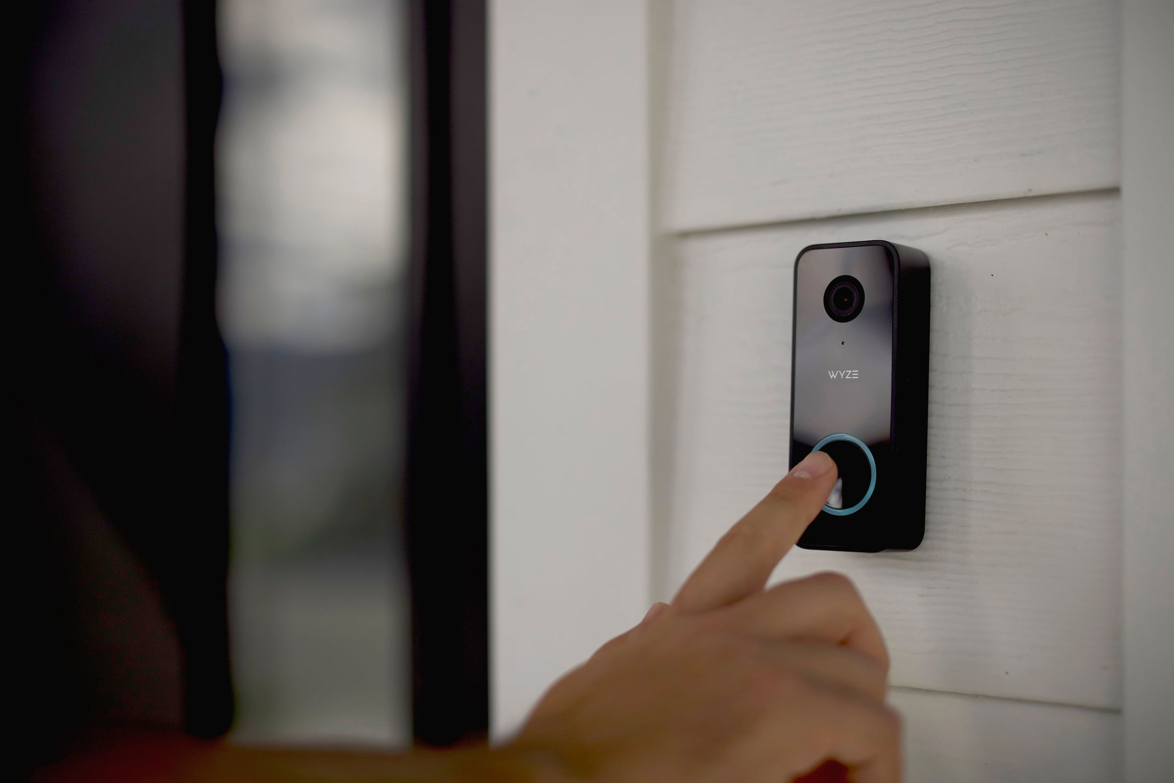 The Wyze doorbell will record for 12 seconds when someone presses the button.