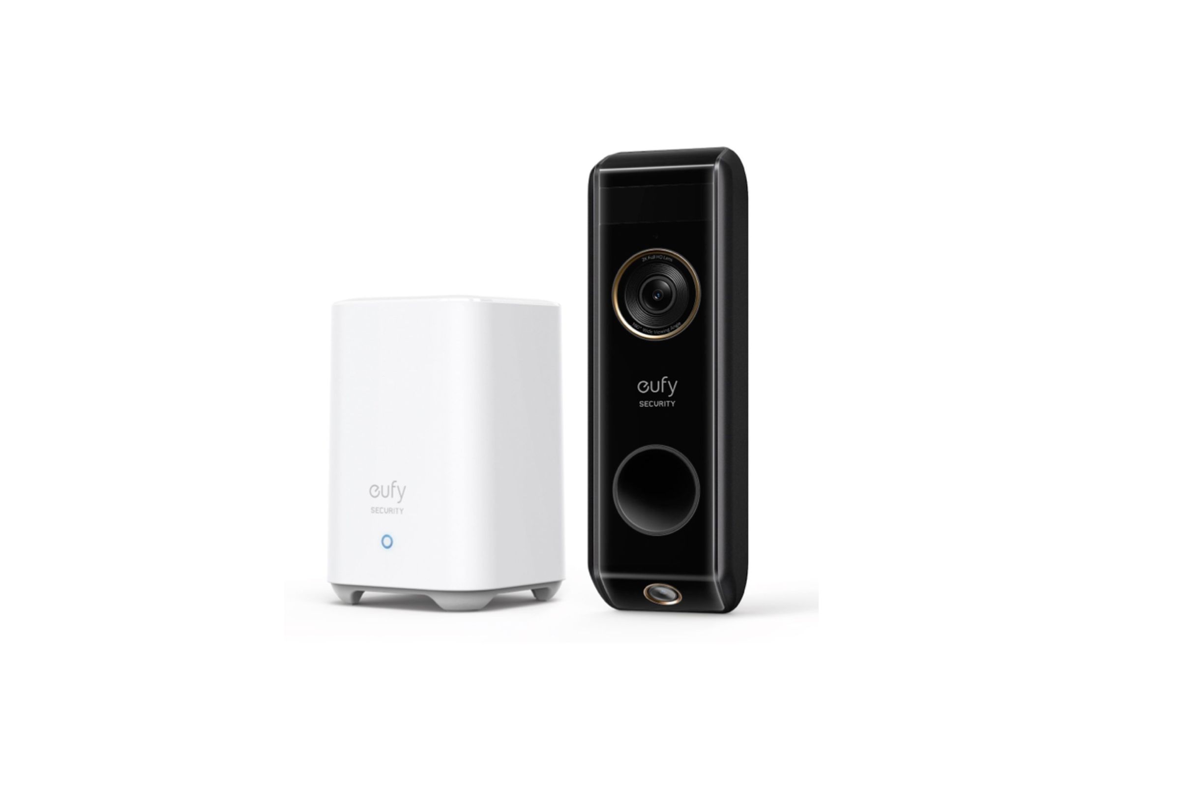 The Eufy Security Video Doorbell Dual uses two cameras to keep an eye on your front door.﻿