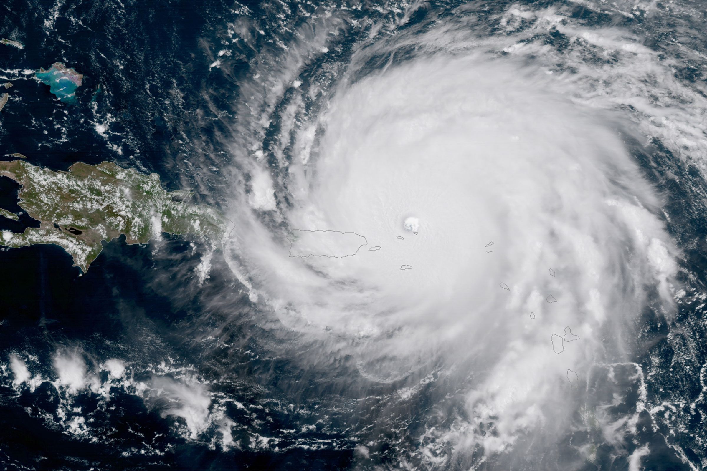 Hurricane Irma Approaches Puerto Rico