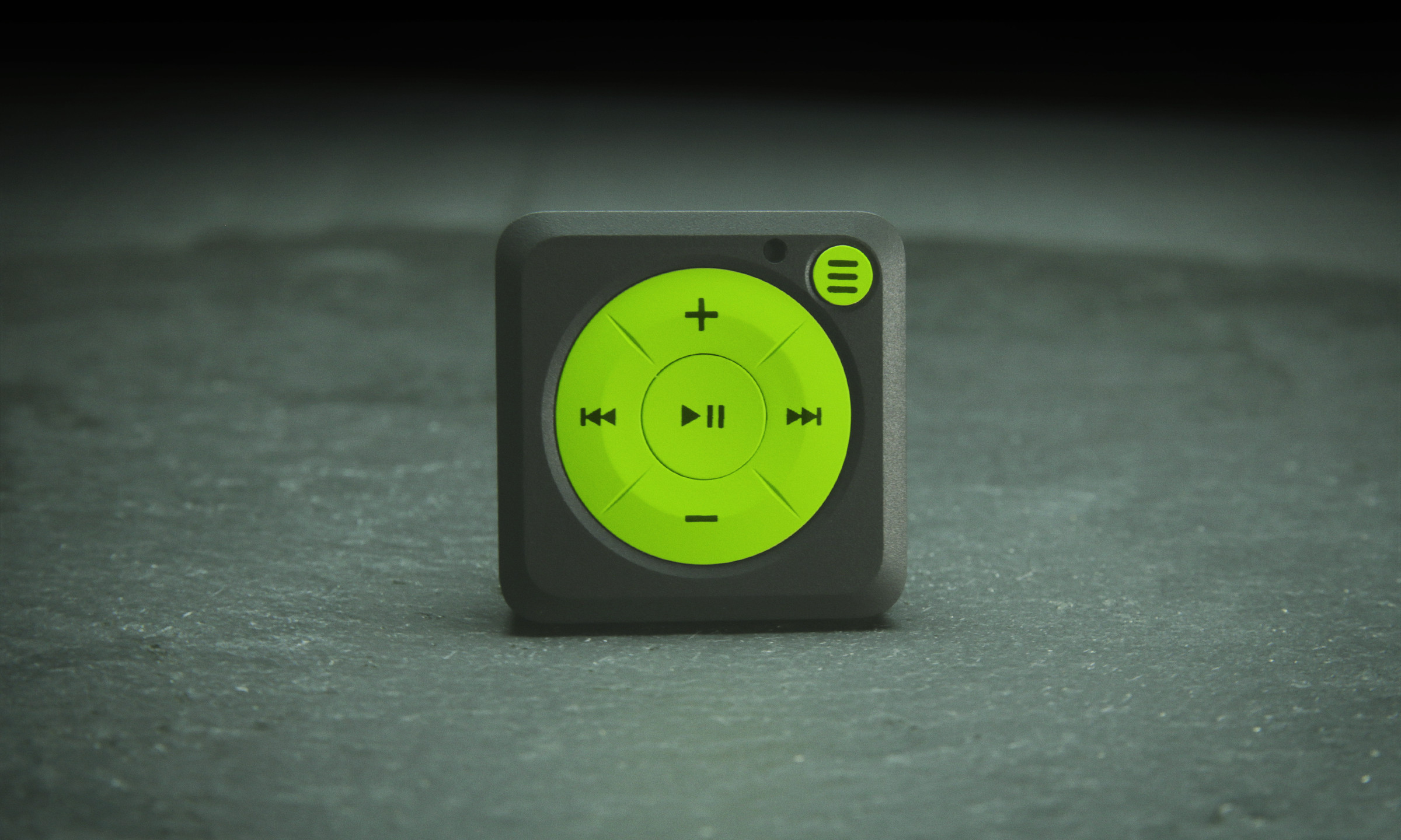 The original, very Spotify-ish Mighty concept. The shipping version looks nothing like this, but I wish it did.