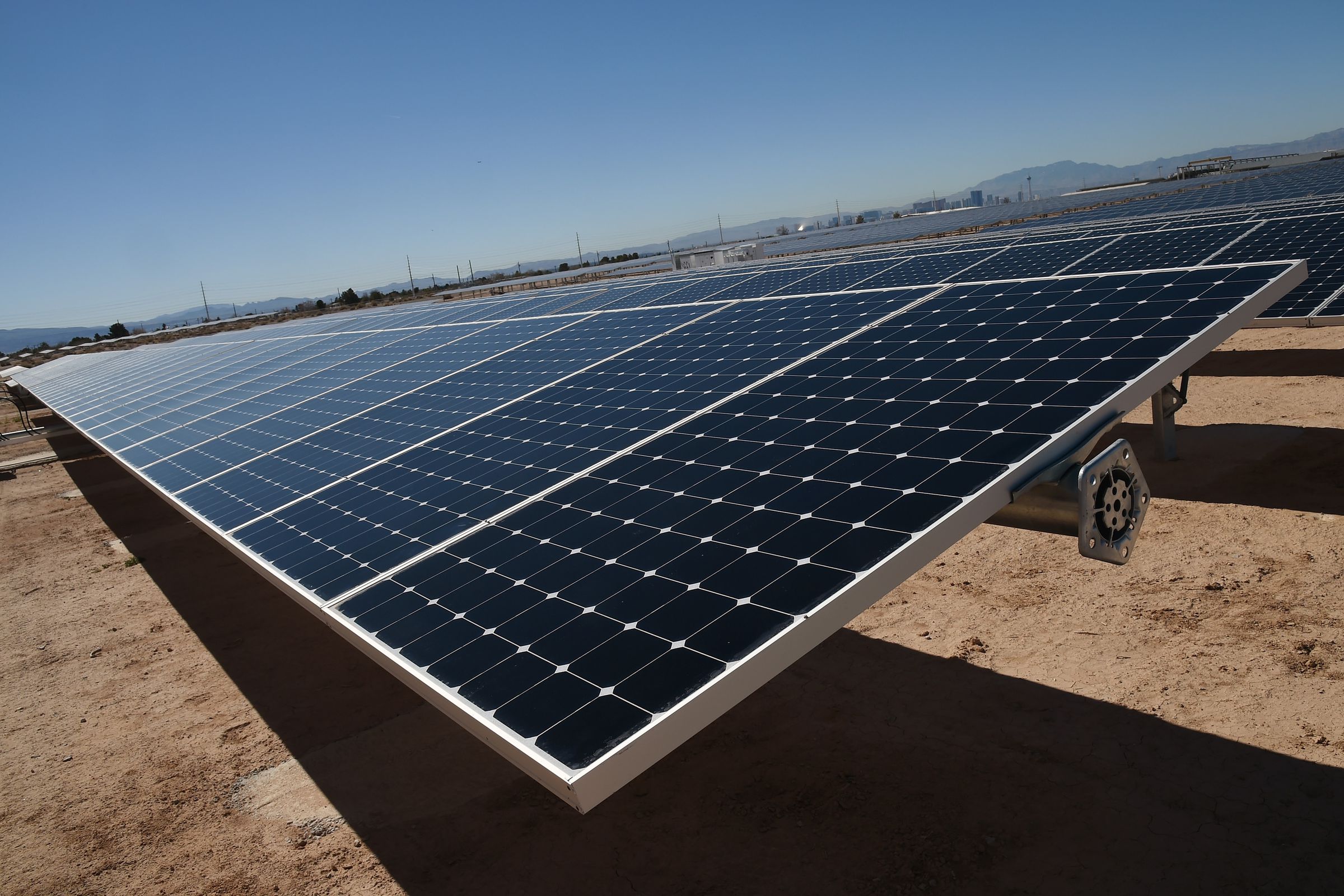 Nellis Air Force Base Commemorates Opening Of Solar Array