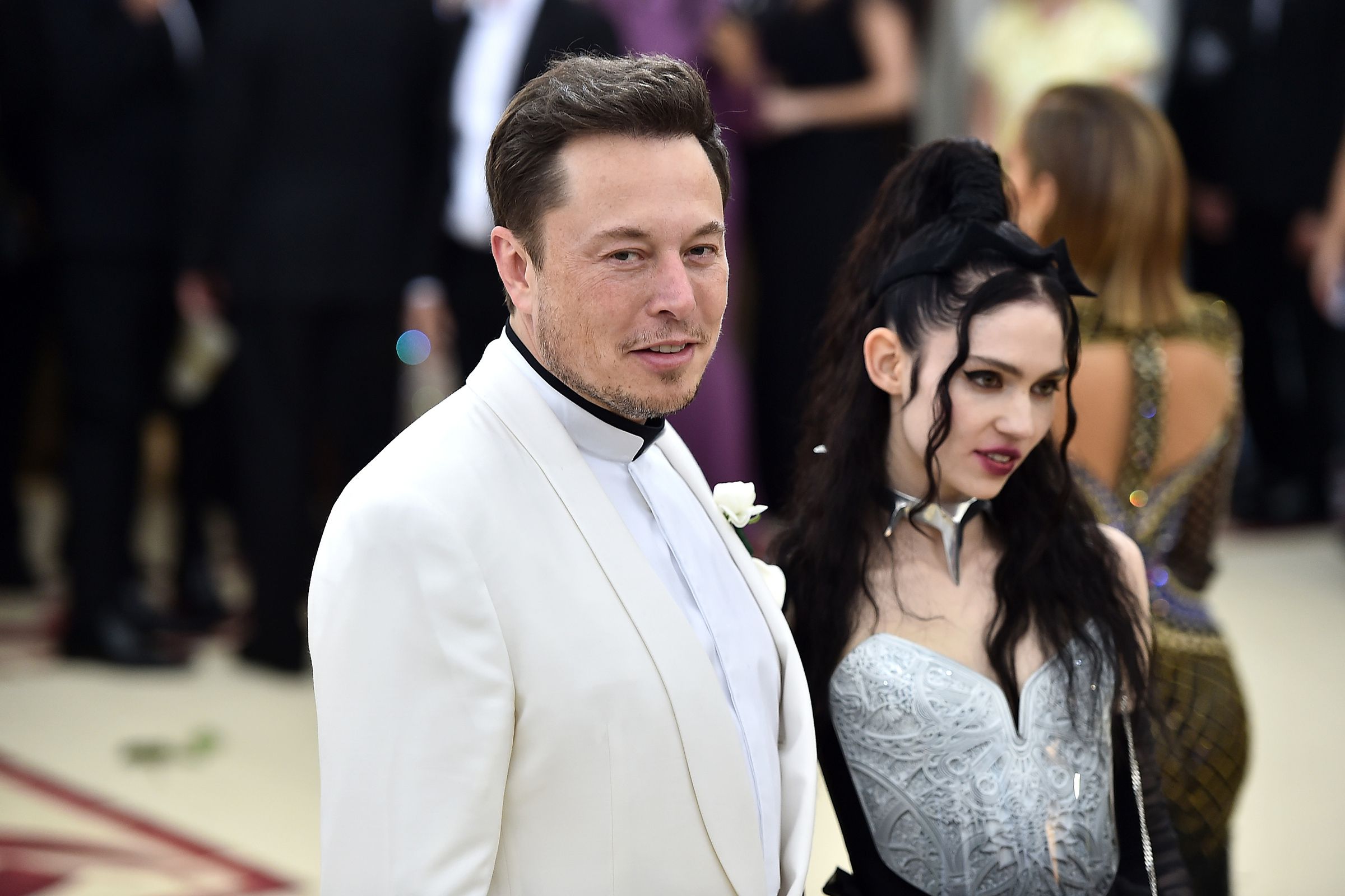 Grimes and Elon in 2018