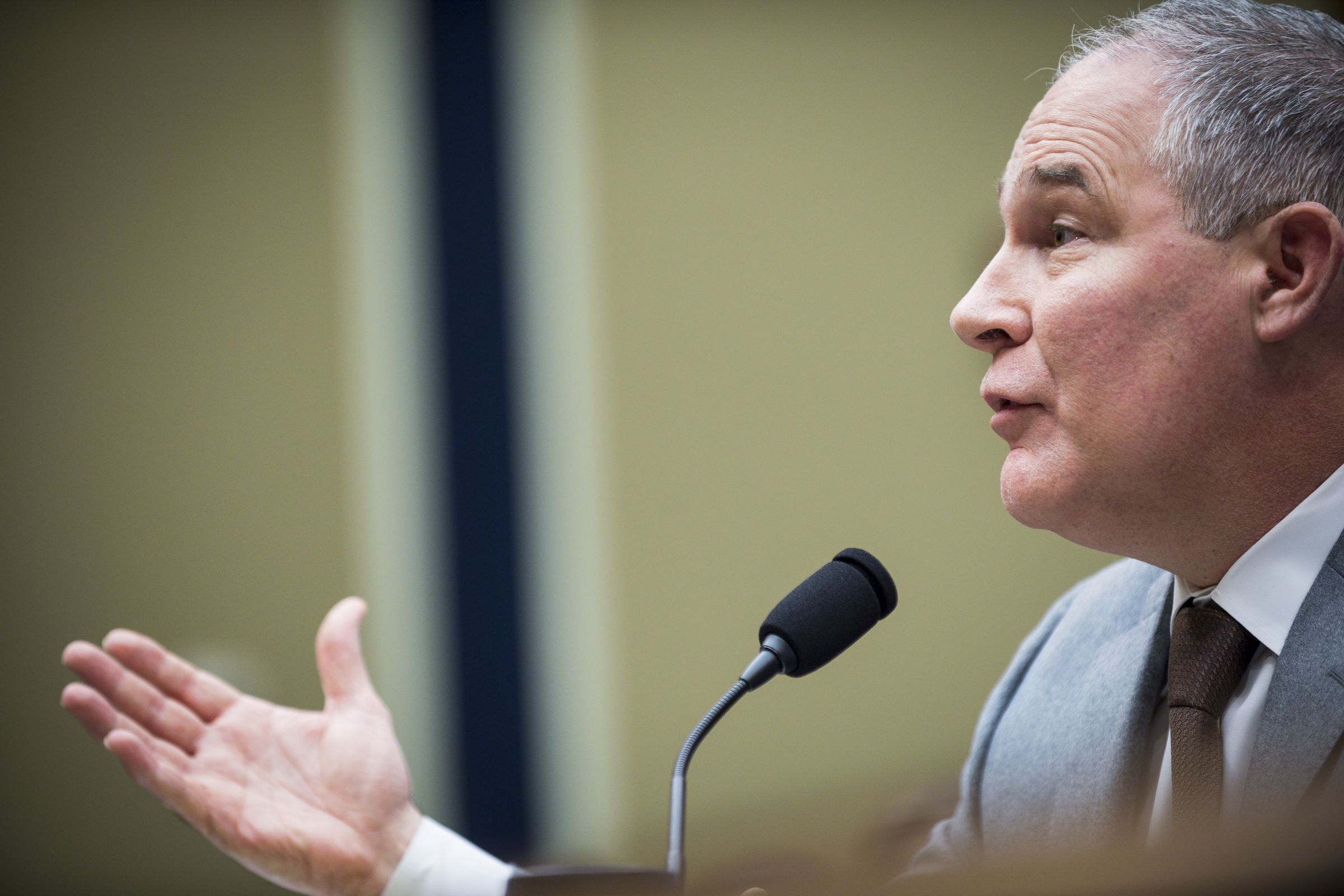 EPA Chief Scott Pruitt Testifies At House Hearing On Mission Of The EPA