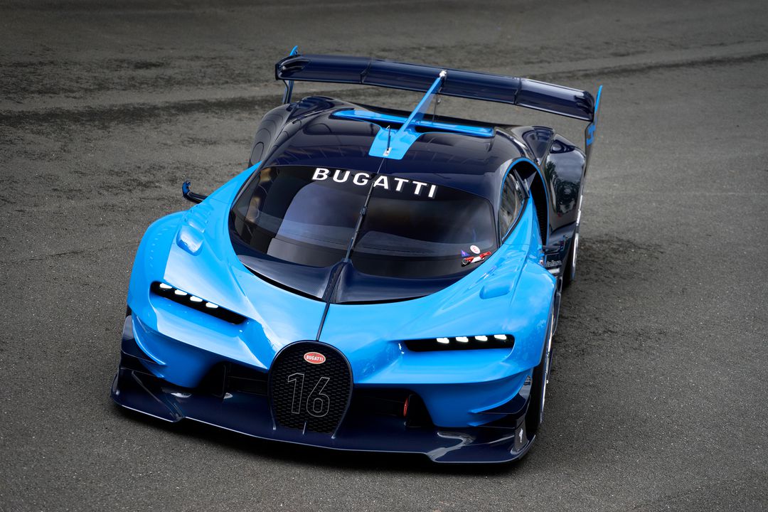 This is the real, live version of Bugatti's Vision Gran Turismo video ...