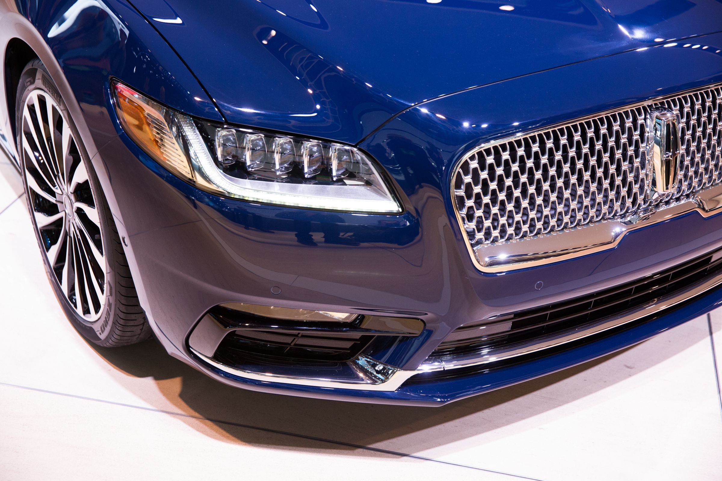 Lincoln Continental at the Detroit Auto Show