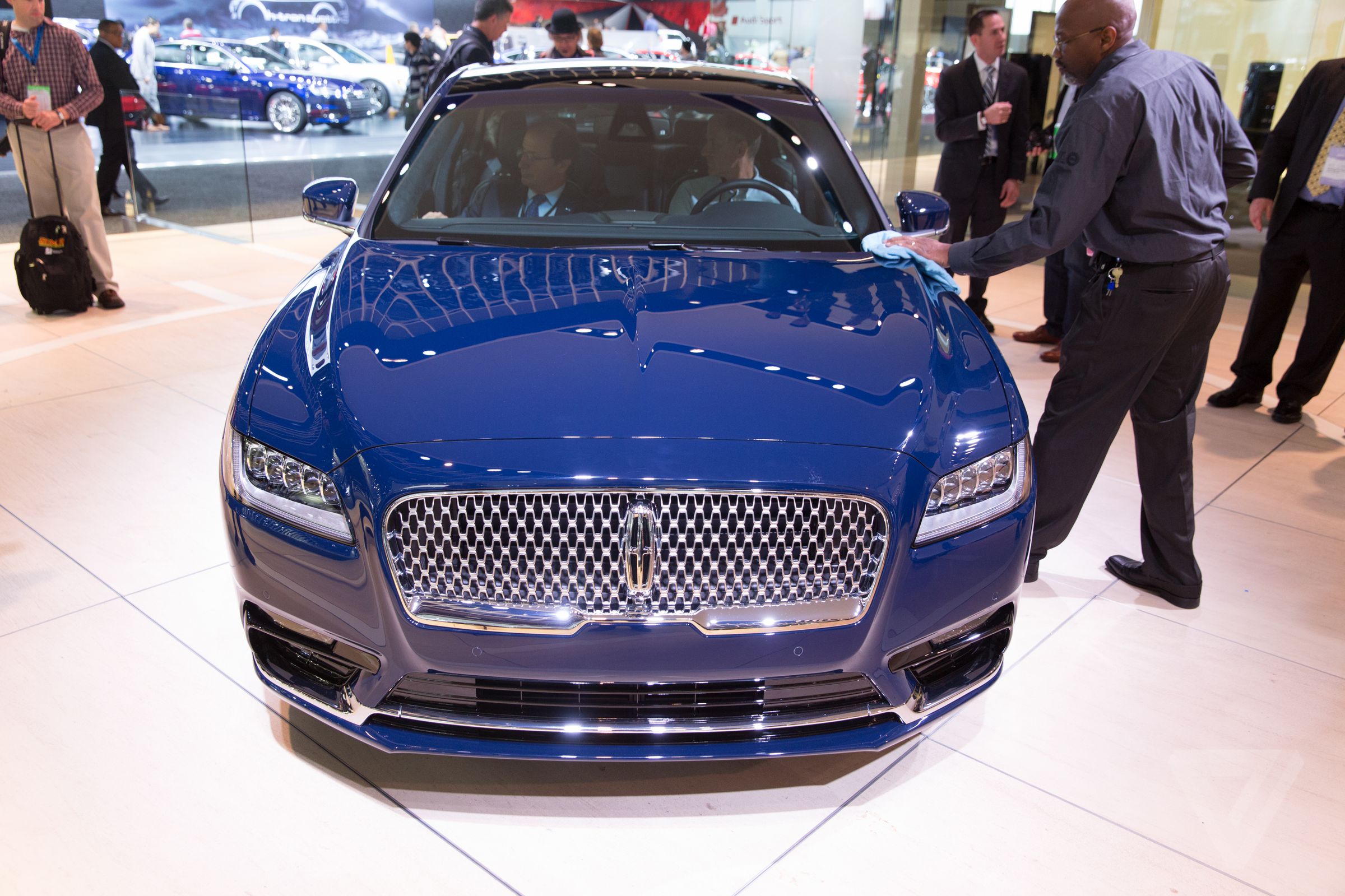 Lincoln Continental at the Detroit Auto Show