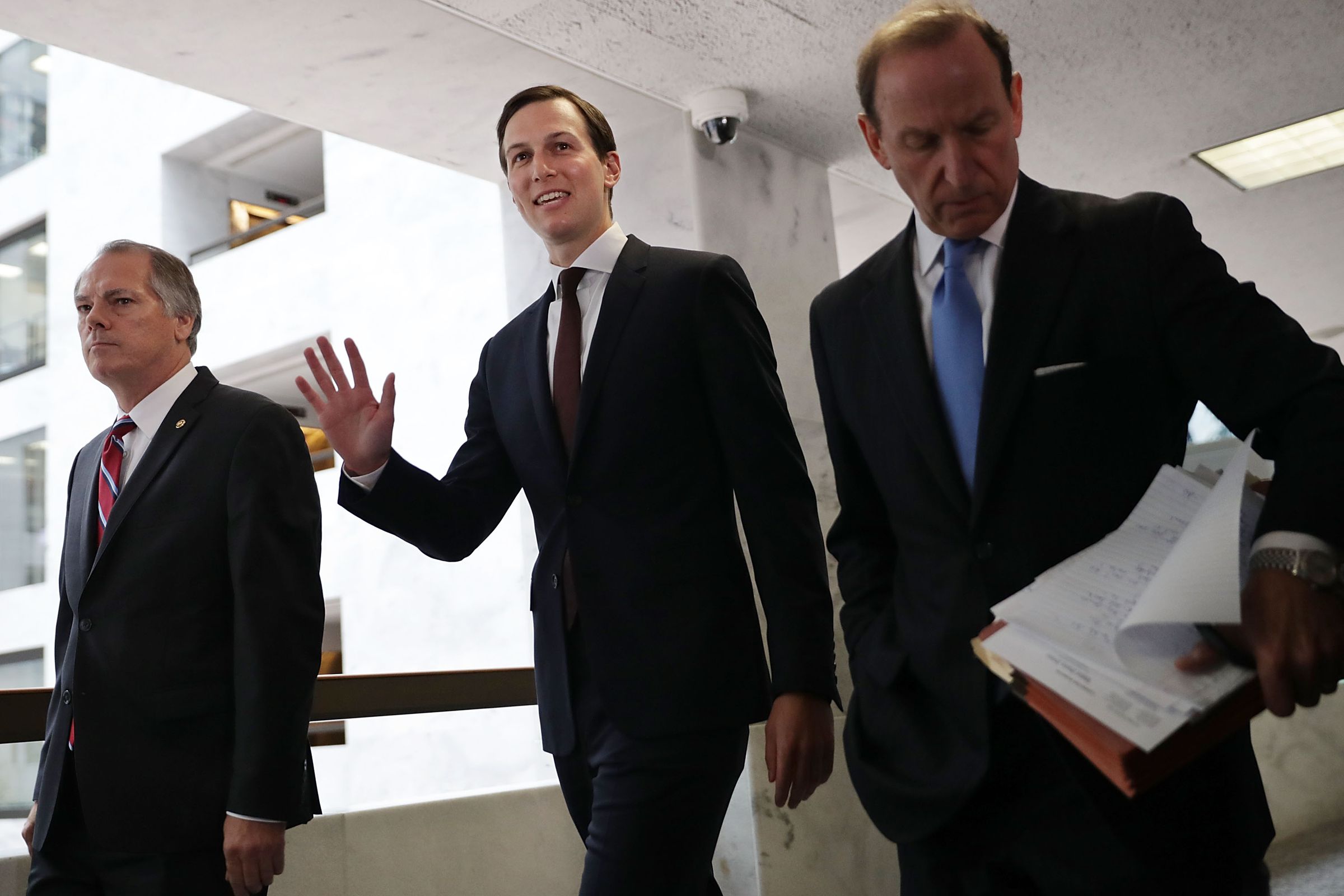 Jared Kushner Interviewed By Senate Intelligence Cmte In Closed Session
