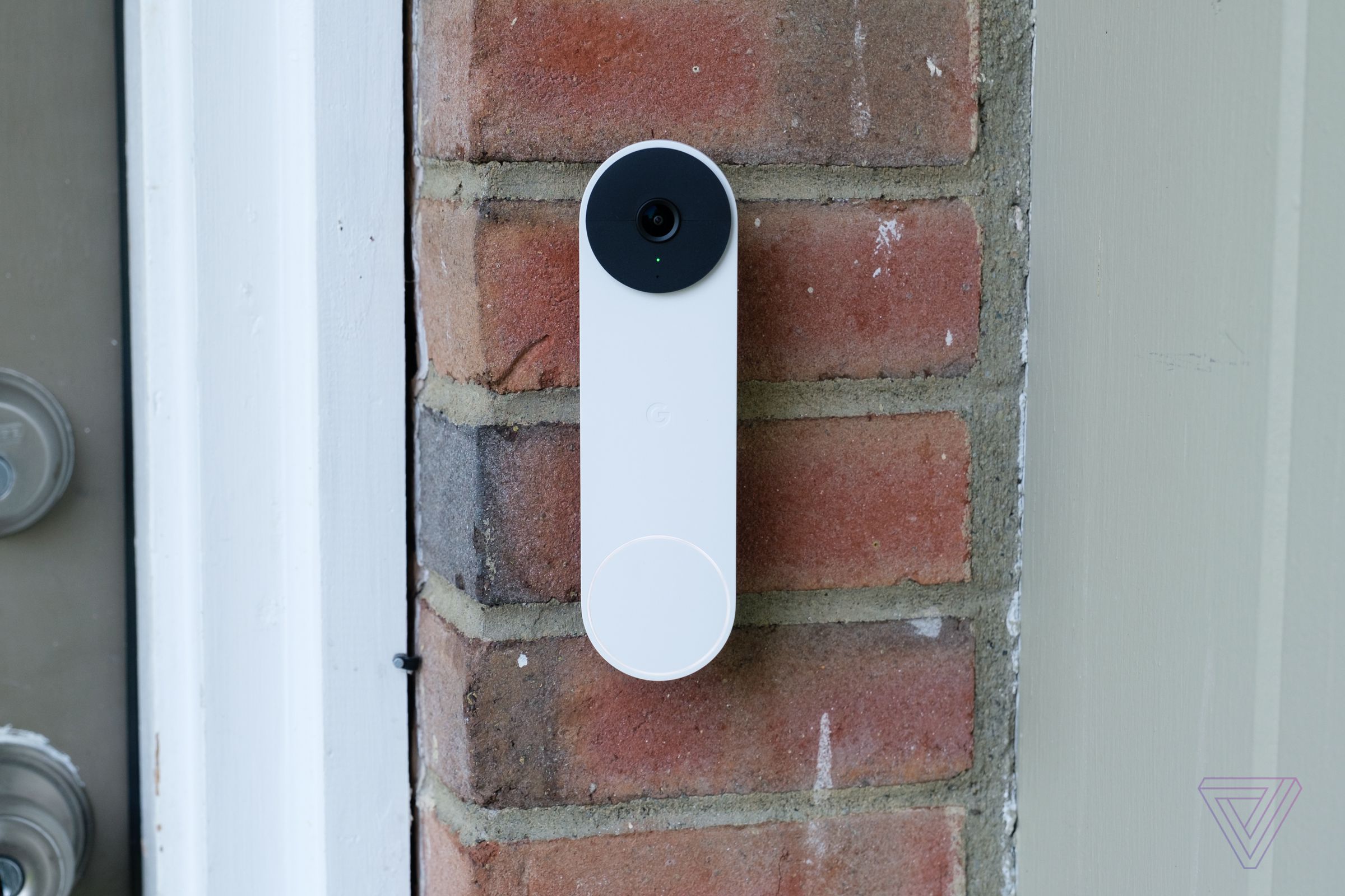 The new battery-powered Nest Doorbell
