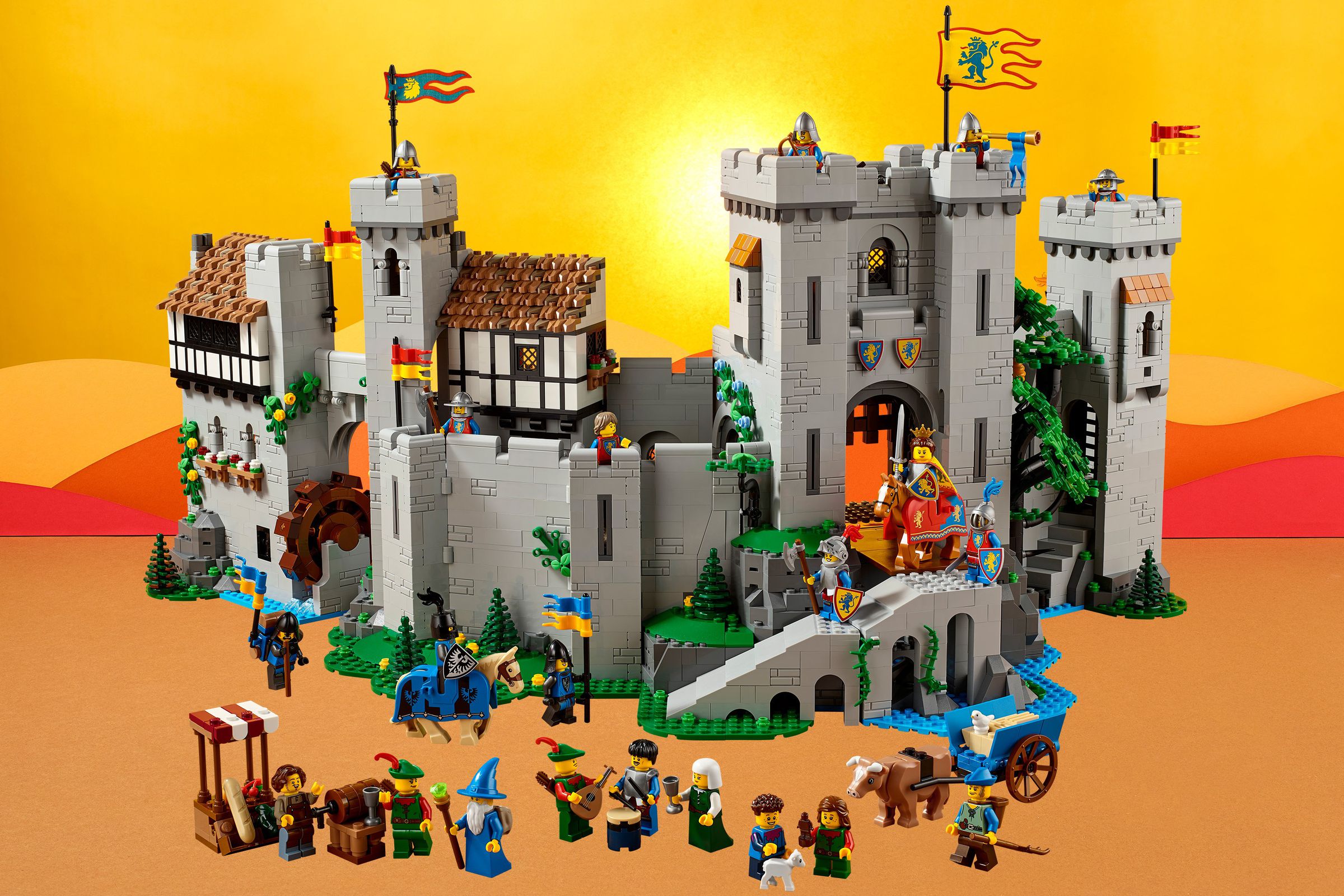 For more about Lego’s new castle instead, tap here.