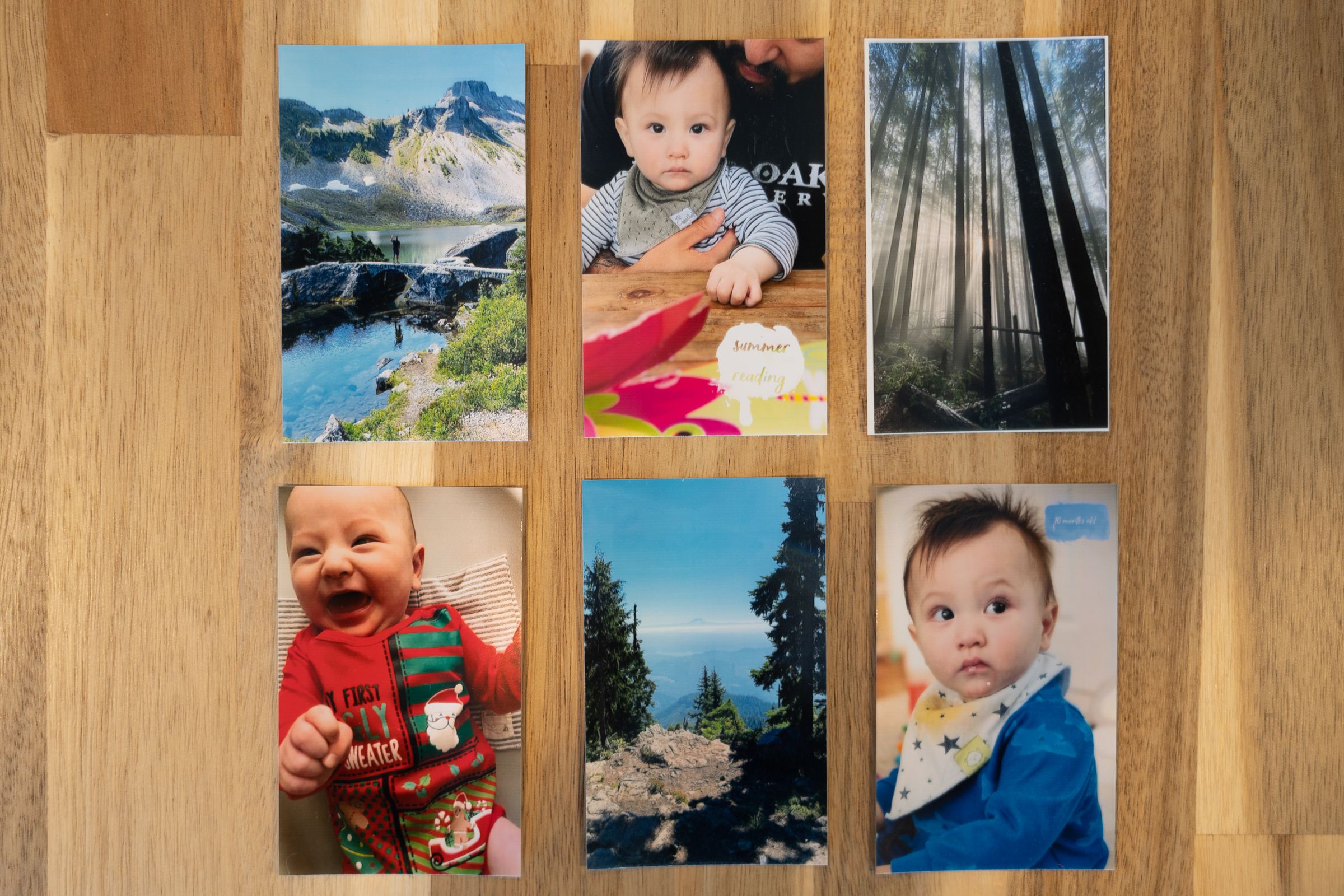 High-quality photos of my colleague’s cute baby and more courtesy of Polaroid’s Hi-Print instant photo printer.
