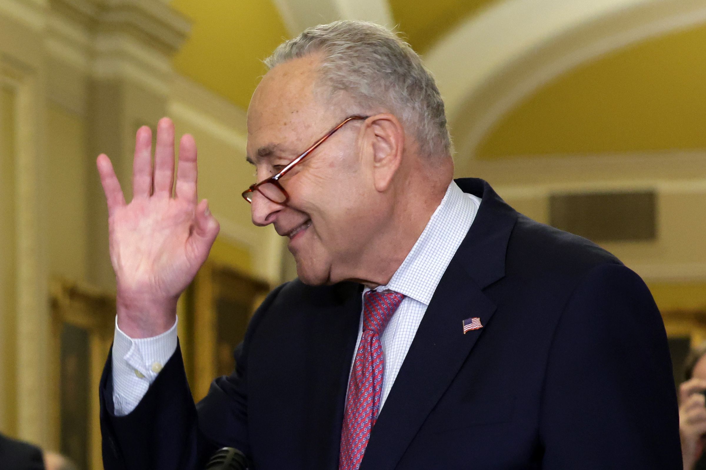 Senate Majority Leader Chuck Schumer