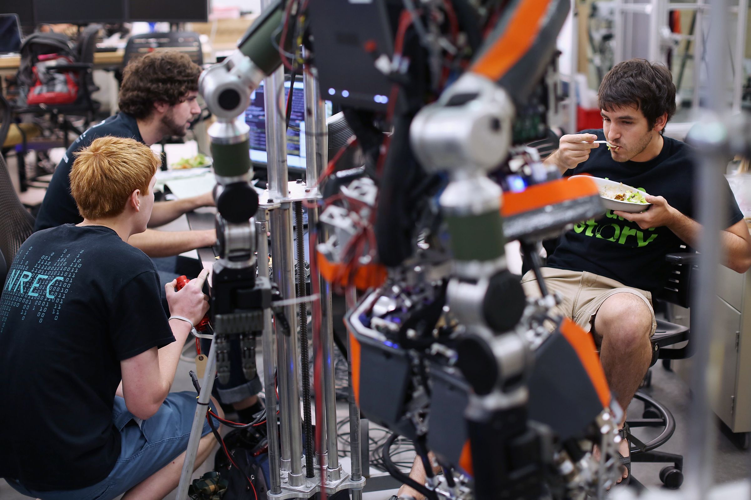 Researchers And Virginia Tech Students Prepare For DARPA Robotics Challenge