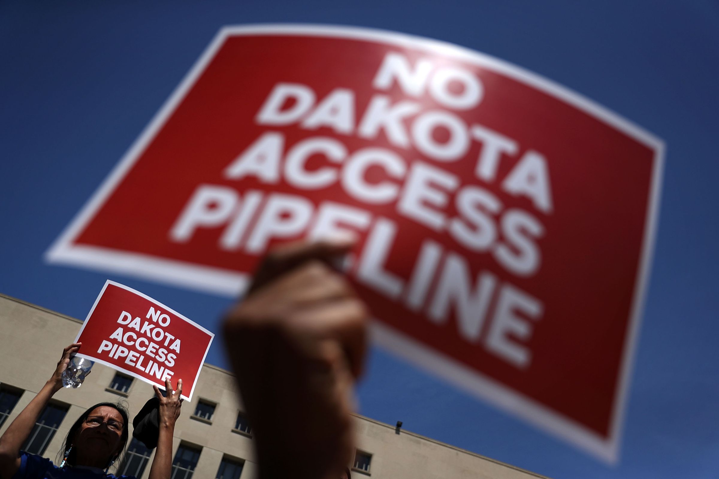 Sioux Tribe Rallies For Environmental Review Of Dakota Access Pipeline In DC