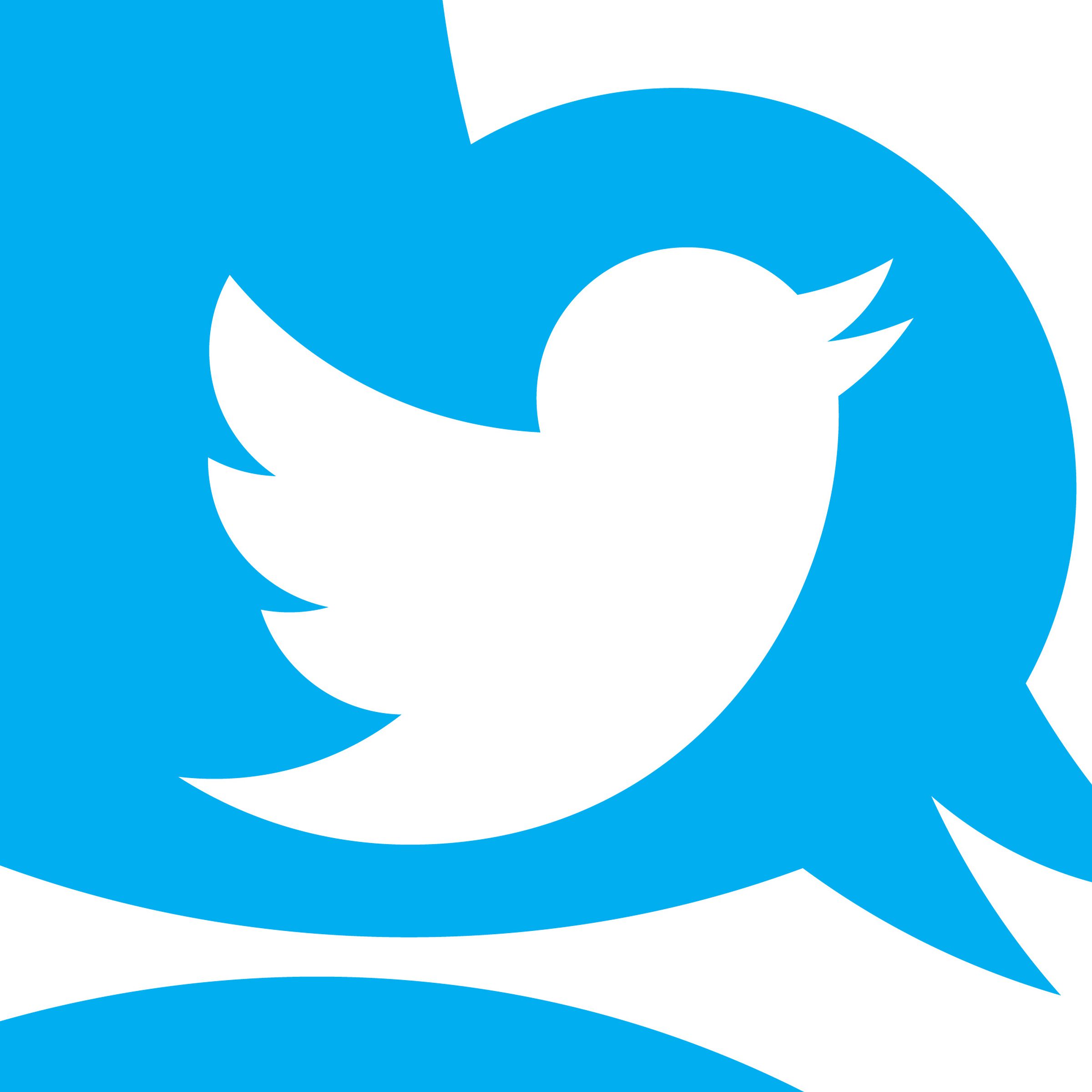 An image showing Twitter’s logo inside of another Twitter logo