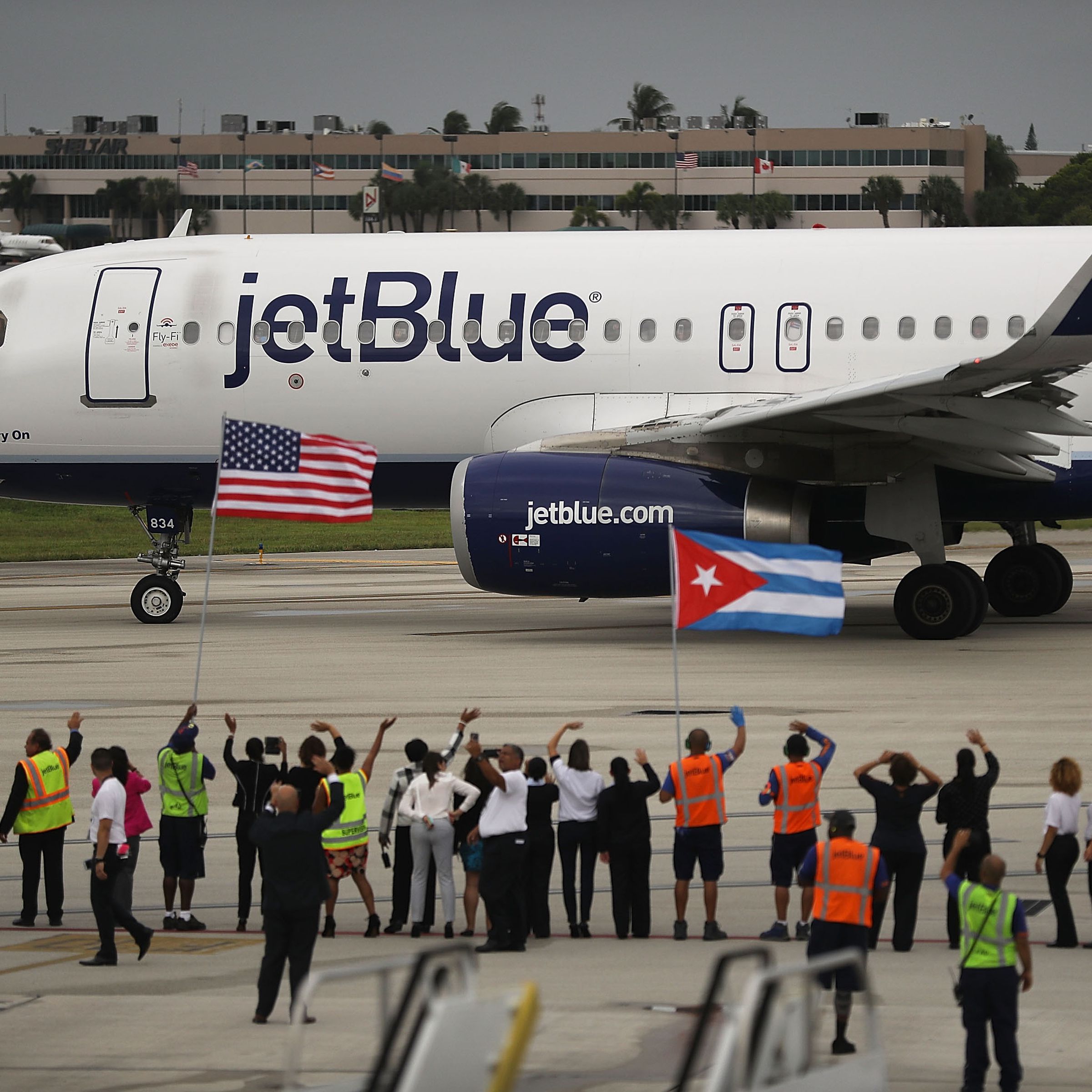 First U.S. Commercial Airline Flight To Cuba Departs From Florida