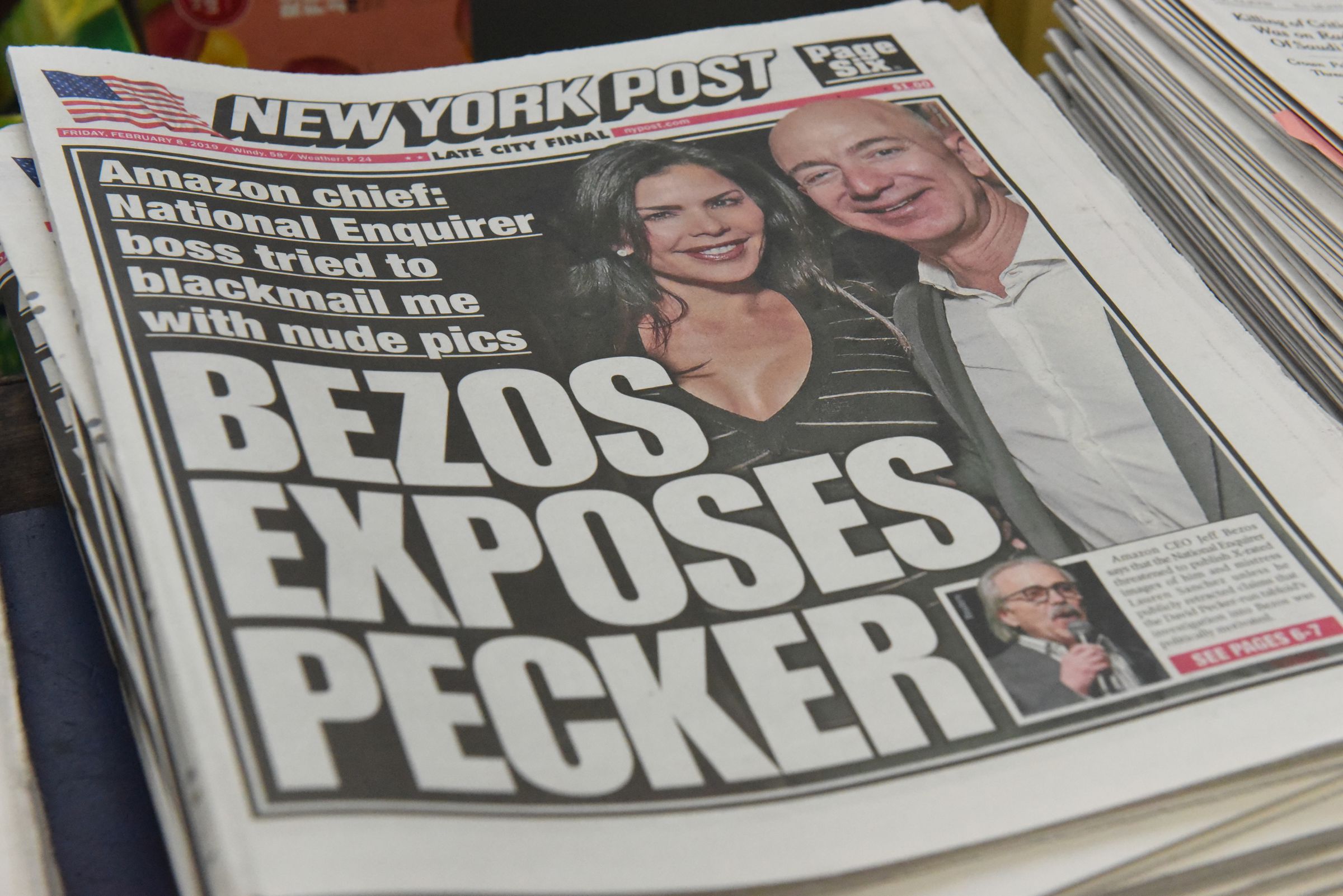 Amazon CEO Jeff Bezos Accuses National Enquirer Parent Company AMI Of Extortion