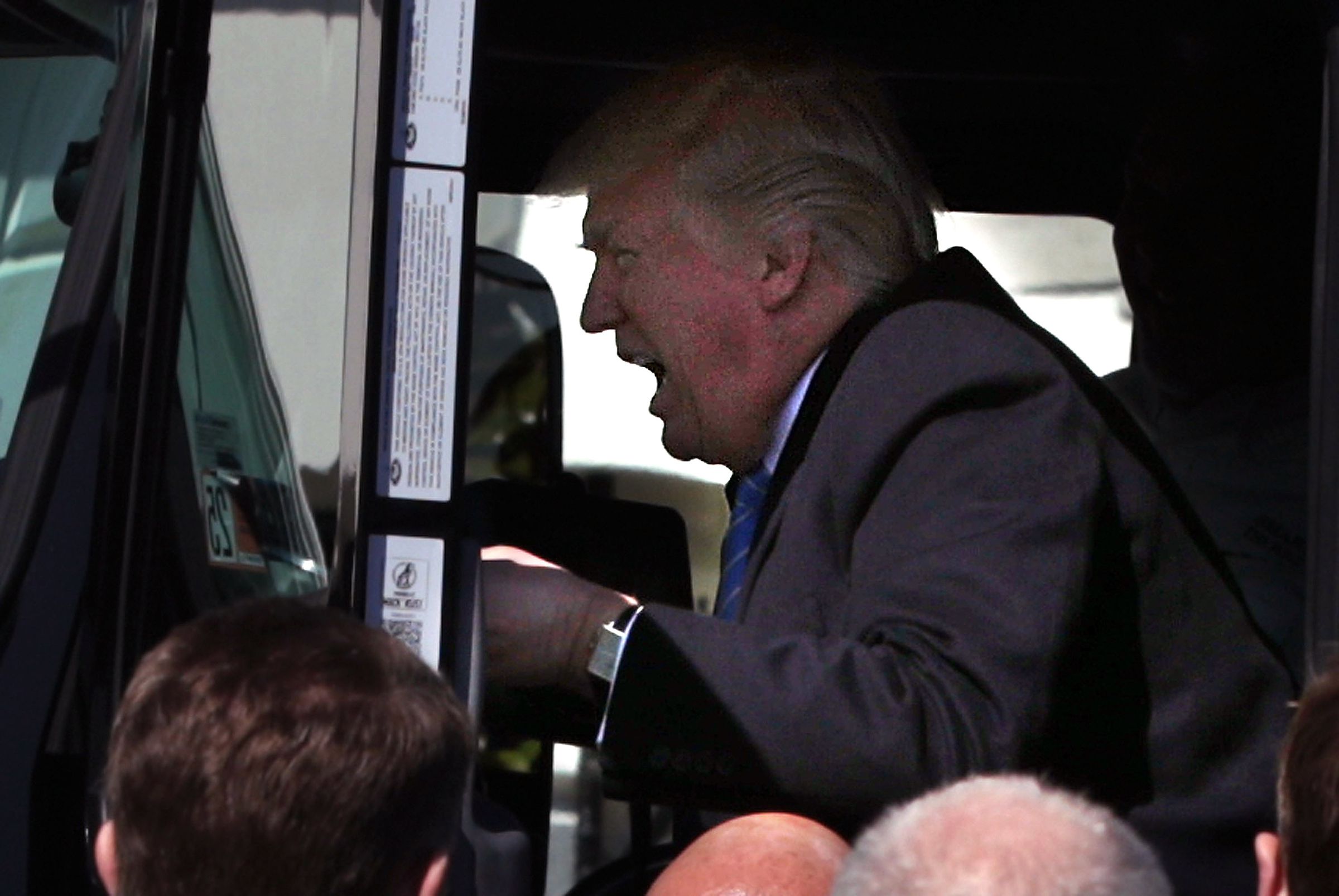 President Trump Meets With Truckers And CEO's At The White House
