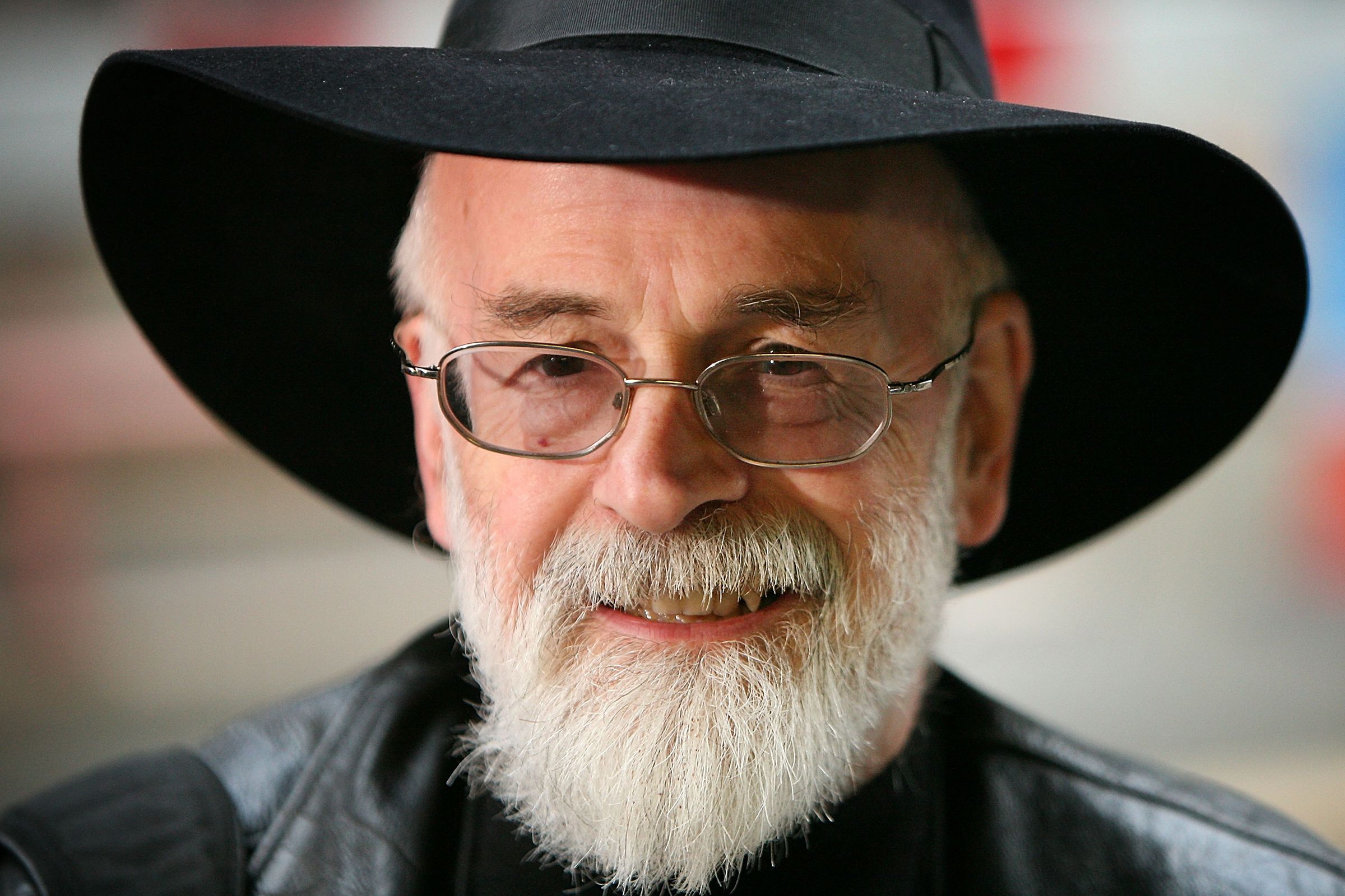 Terry Pratchett Delivers Petition To Downing Street