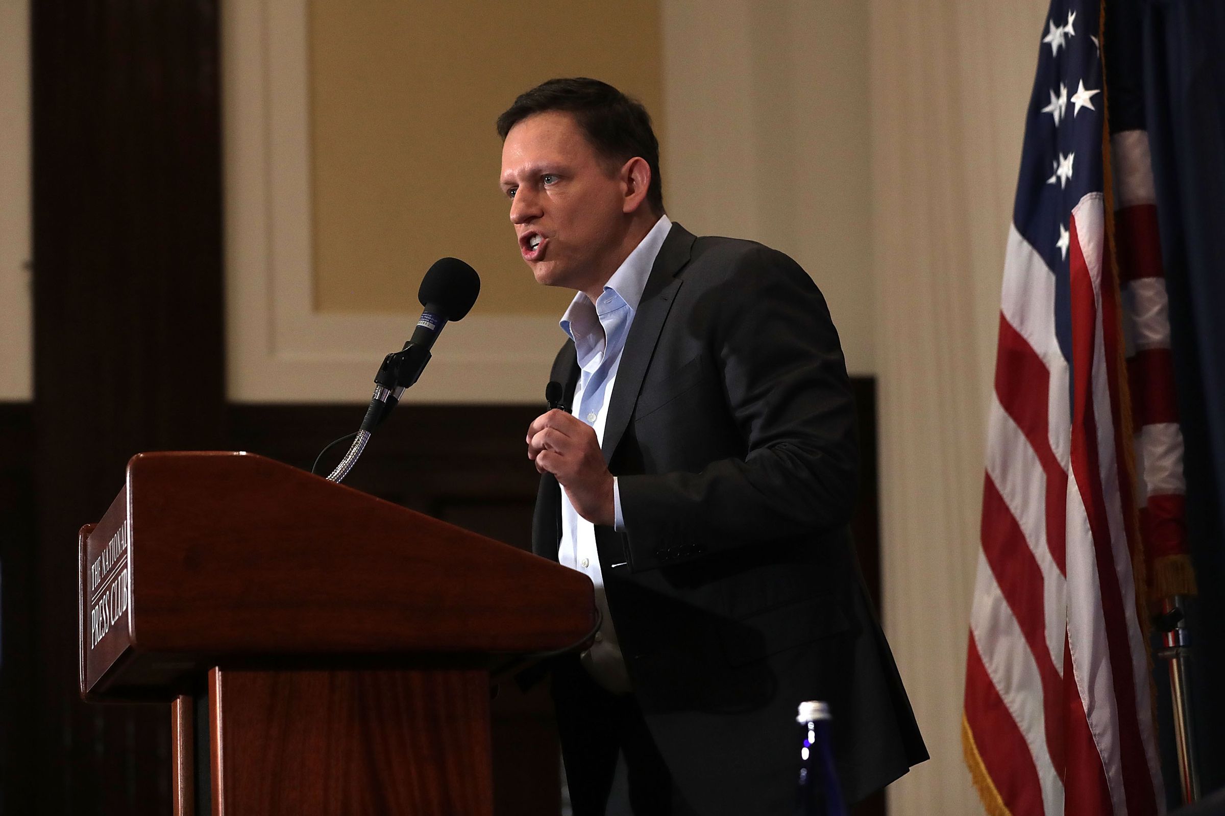 Trump Supporter And Entrepreneur Peter Thiel Discusses Presidential Elections
