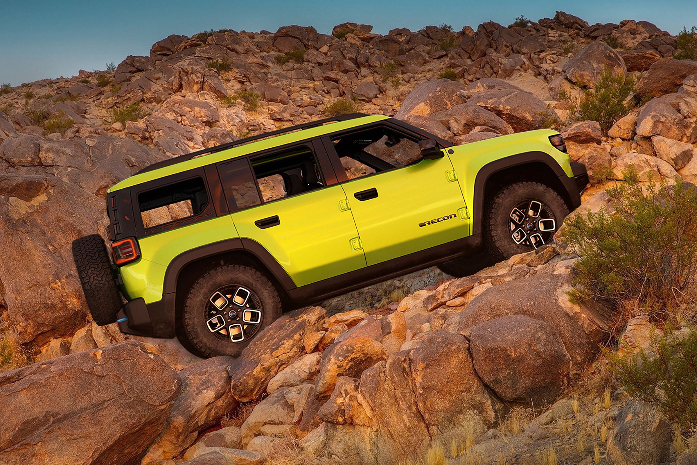 The Jeep Recon will be one of the company’s first EVs in North America.