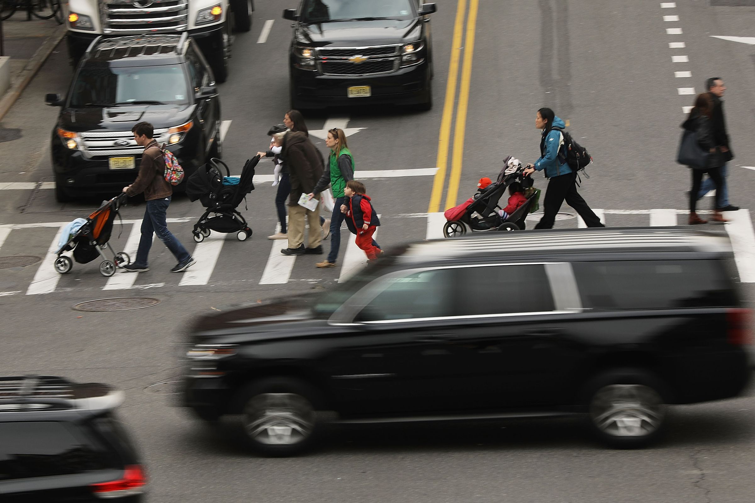 Pedestrian Deaths Rise In 2016 Nationally In The U.S.