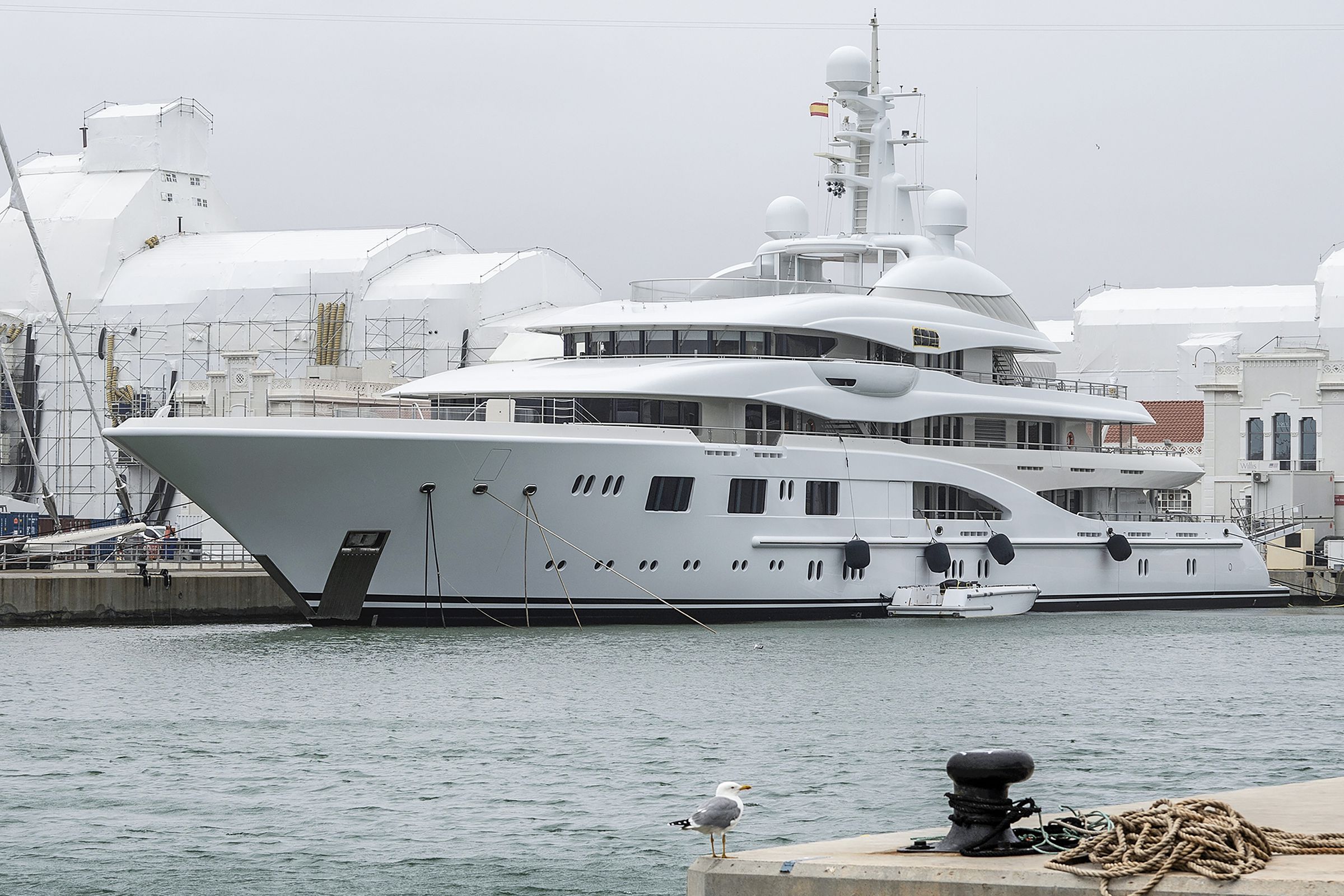 Spain Impounds $154 Million Russian-Owned ‘Valerie’ Superyacht