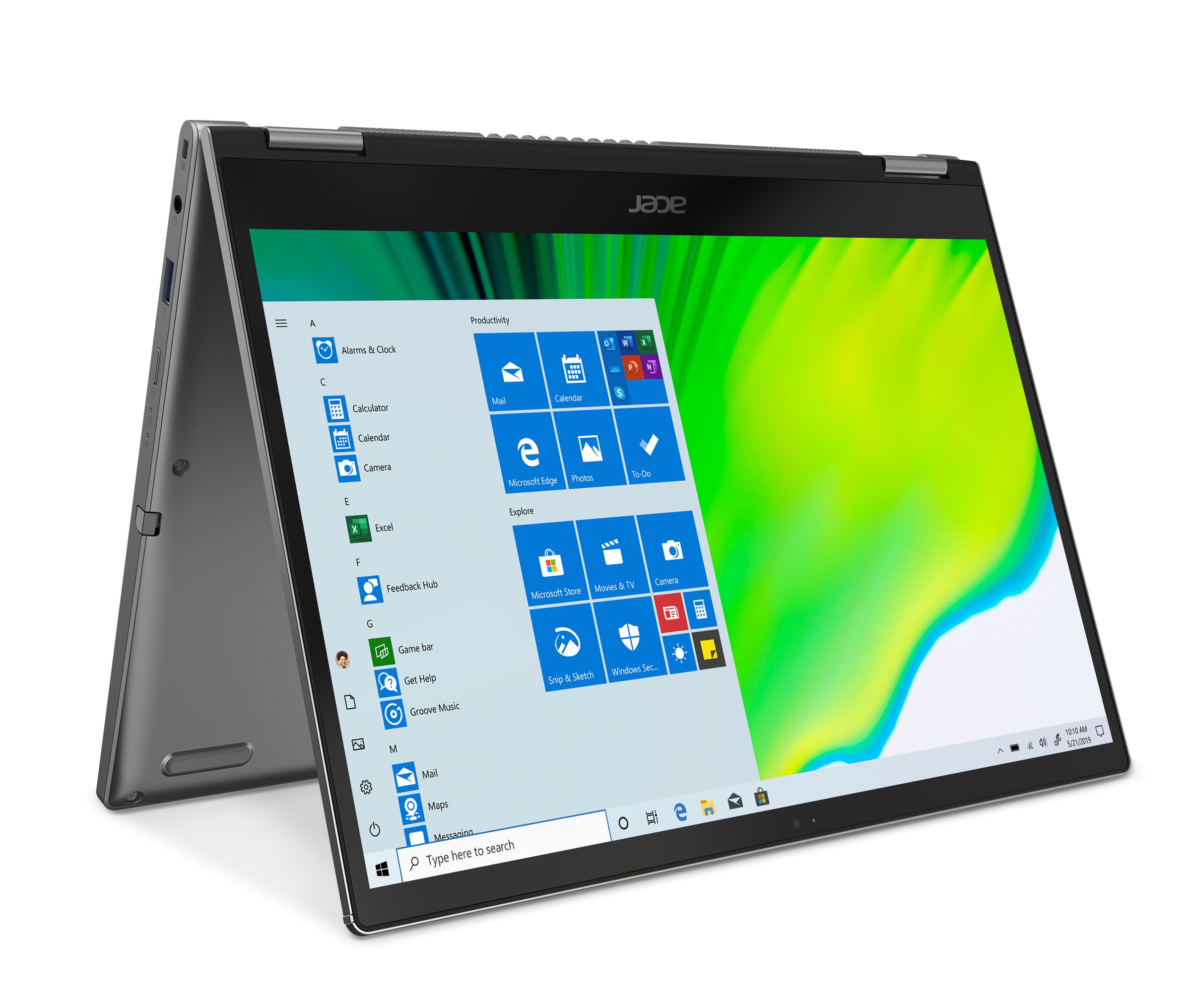 Acer Spin 3, featuring a new 16:10 display.