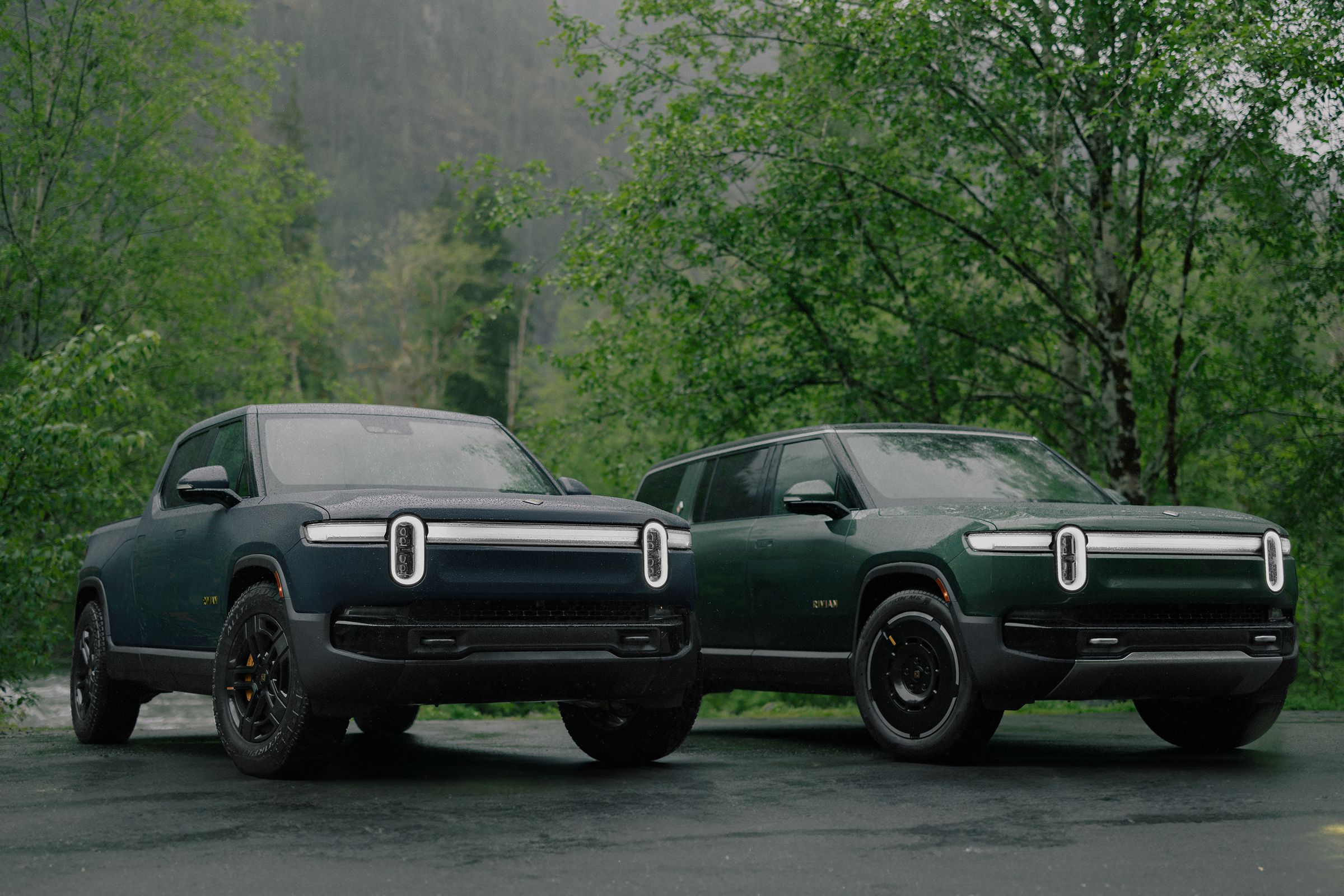 Rivian second-generation R1 vehicles