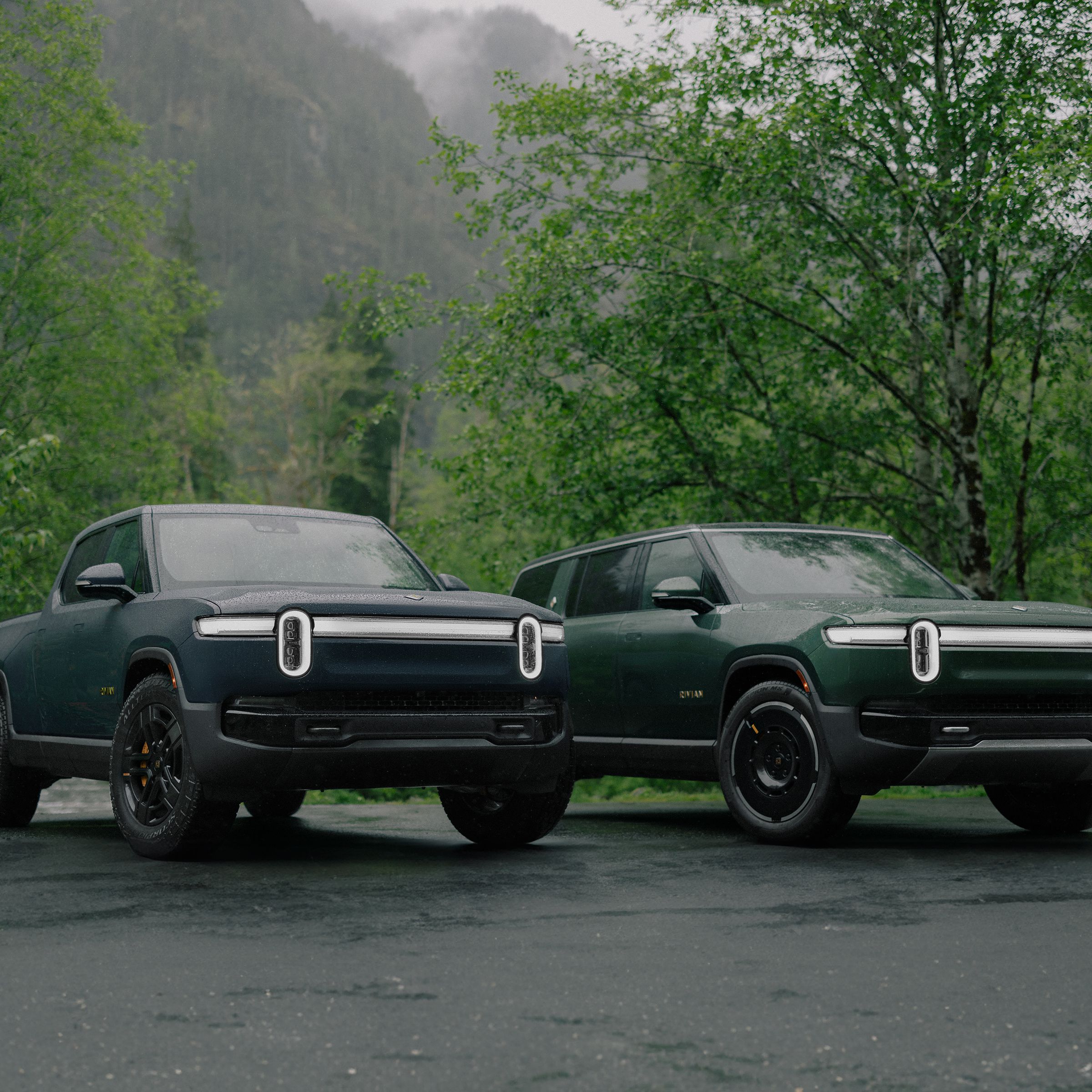 Rivian second-generation R1 vehicles