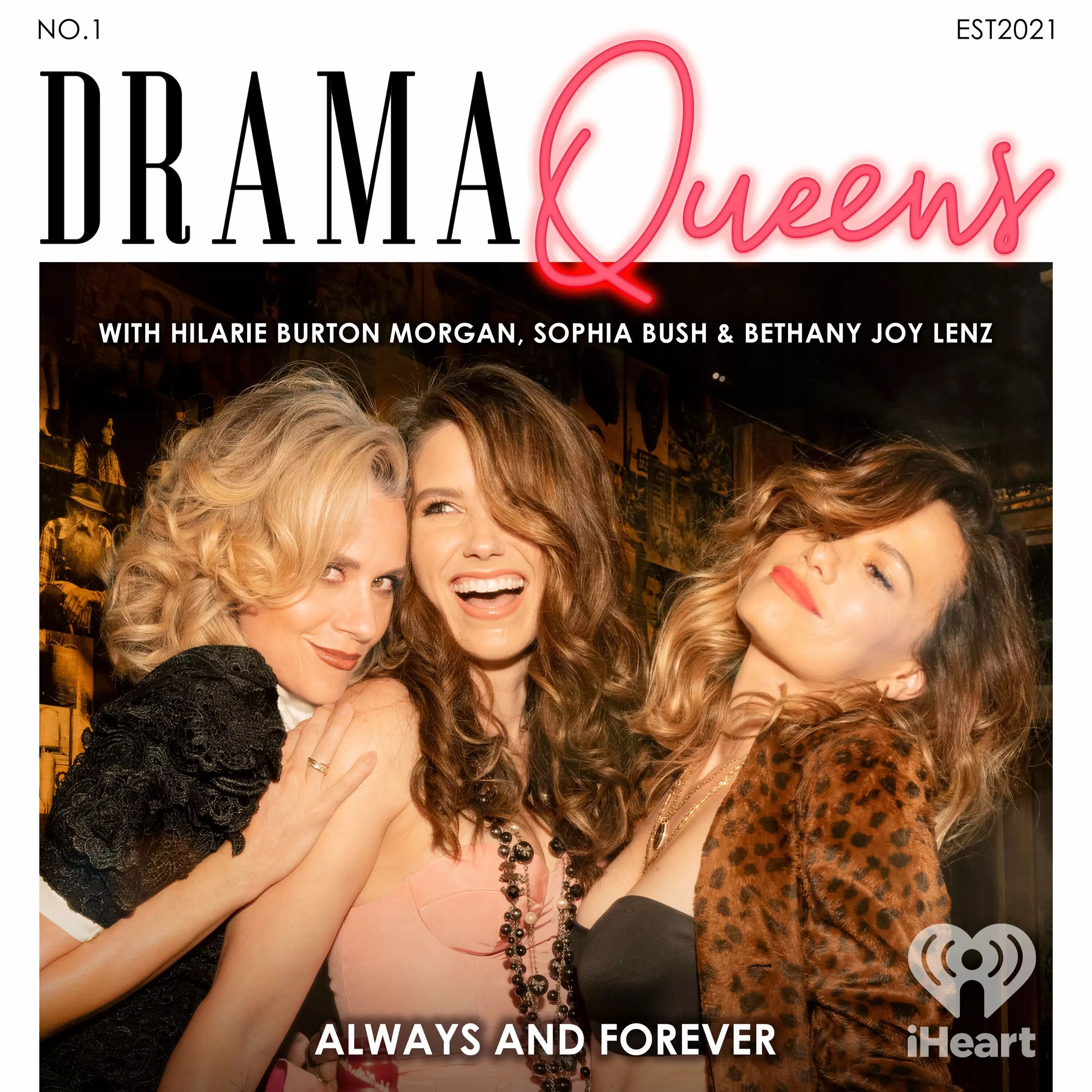 The cover art for Drama Queens.