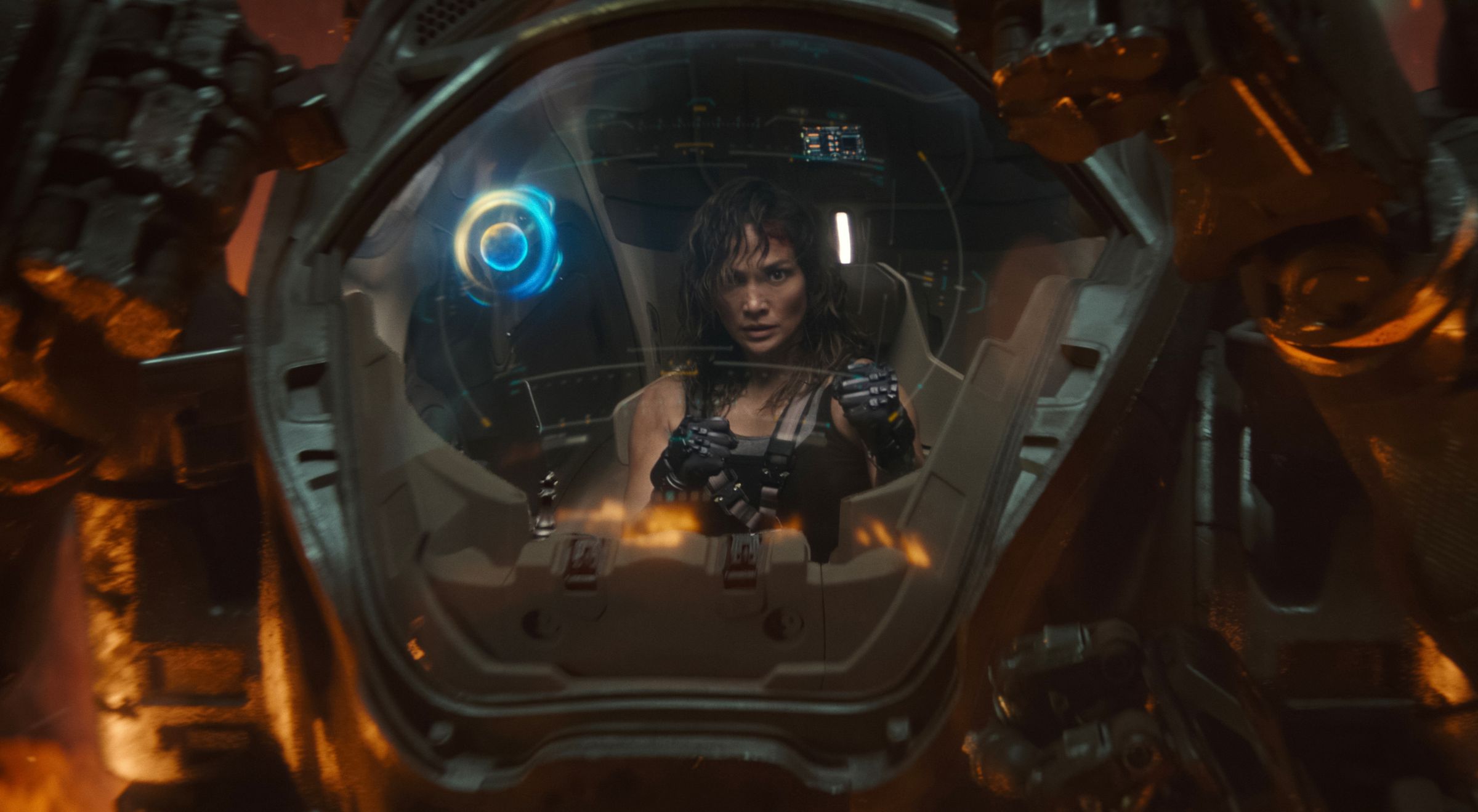 Even J.Lo in a mech suit can’t save Netflix’s by-the-numbers AI thriller