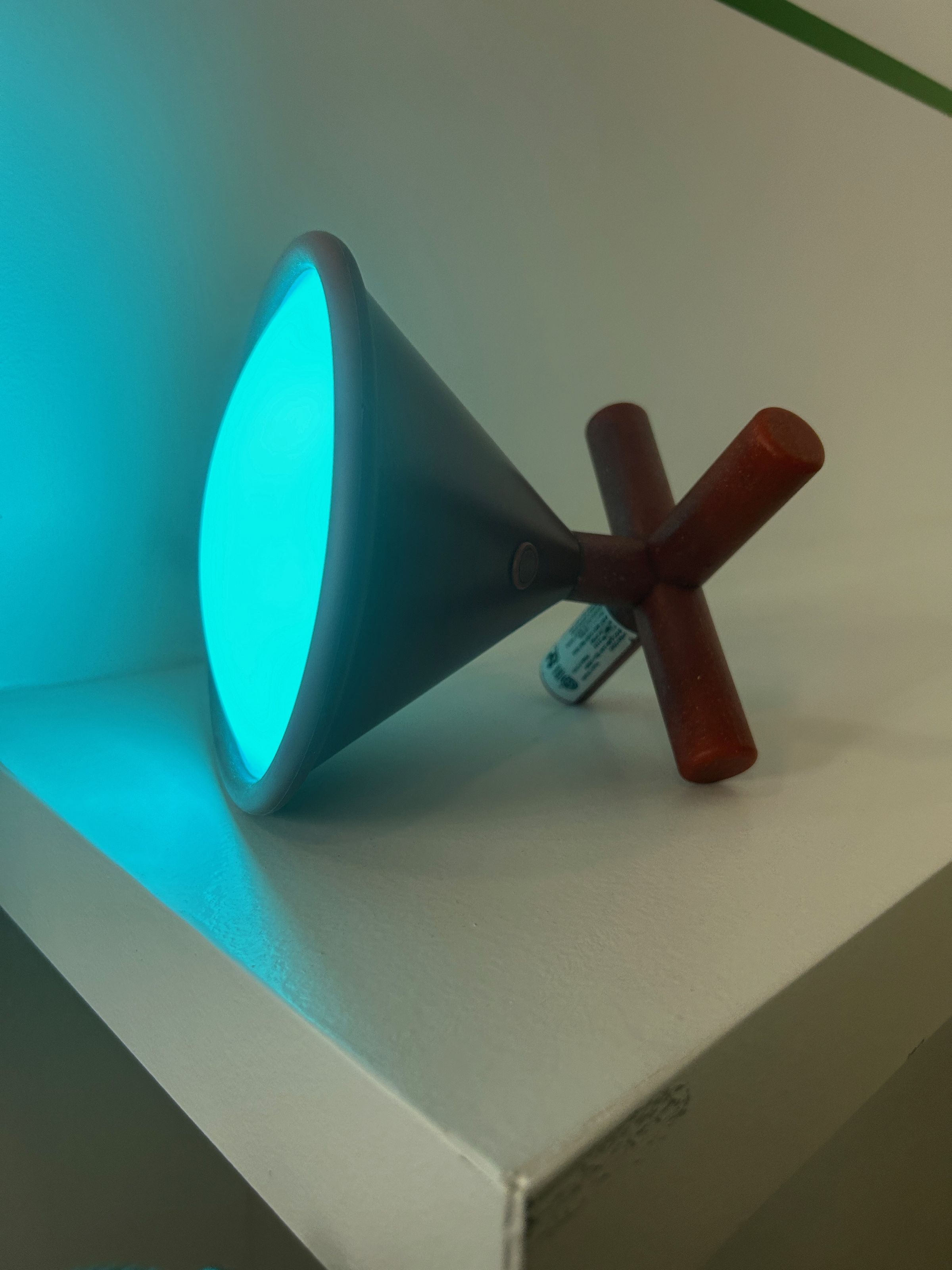 I can see some fun uses for this portable Nanoleaf light — including as a giant flashlight.