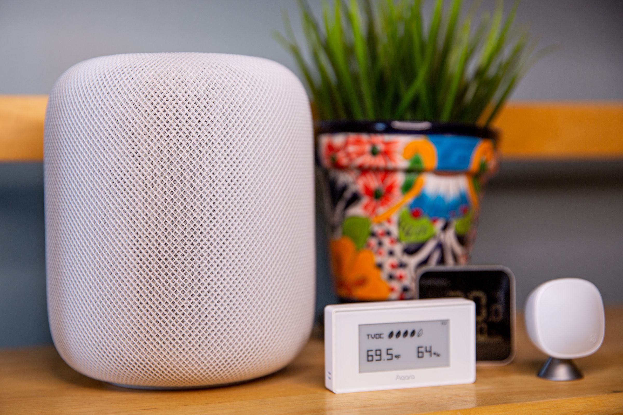 Temperature sensing on the new HomePod was accurate in our tests but responded to changes more slowly than dedicated sensors.