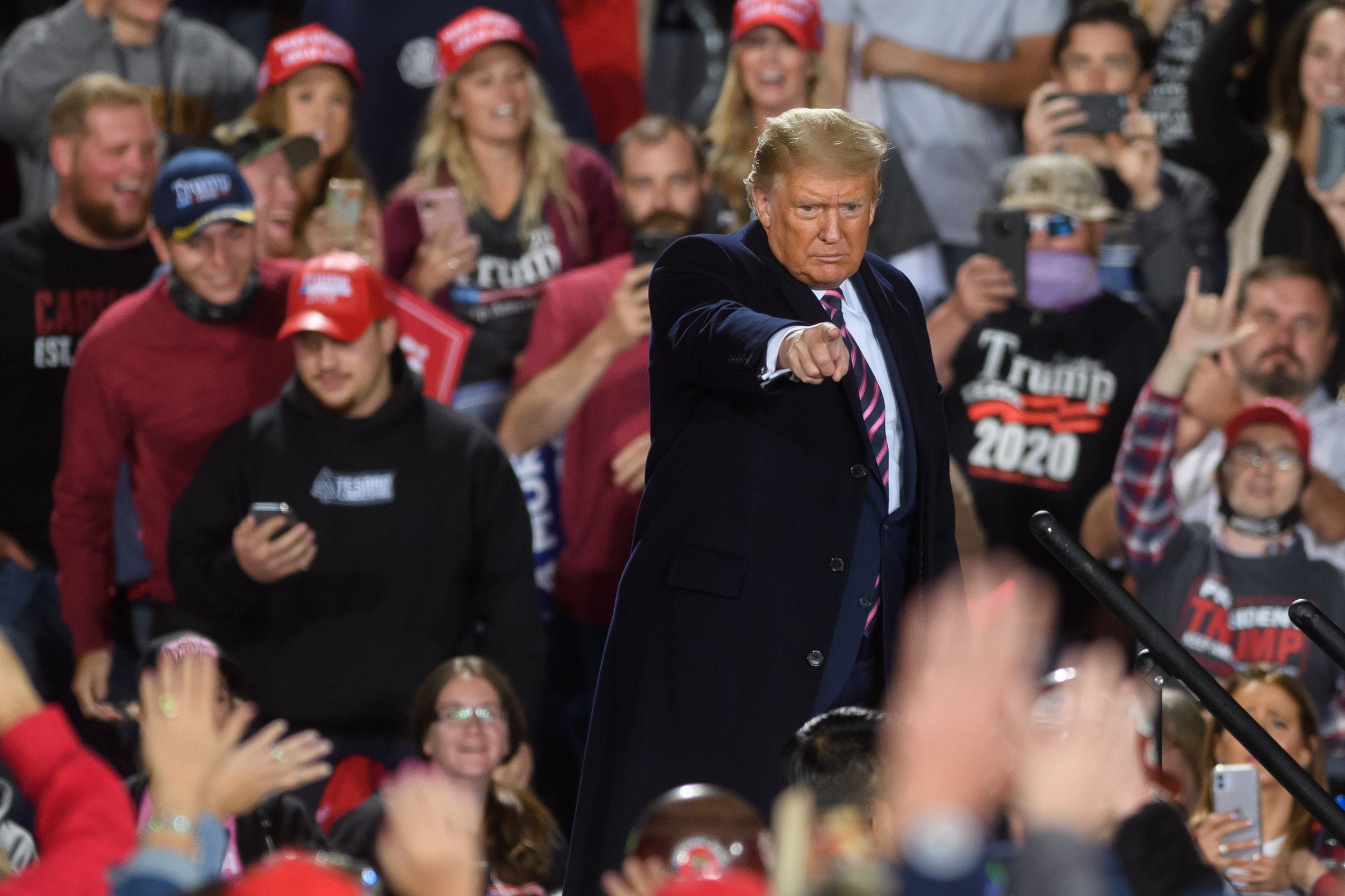 President Trump Holds Campaign Rally In Pennsylvania