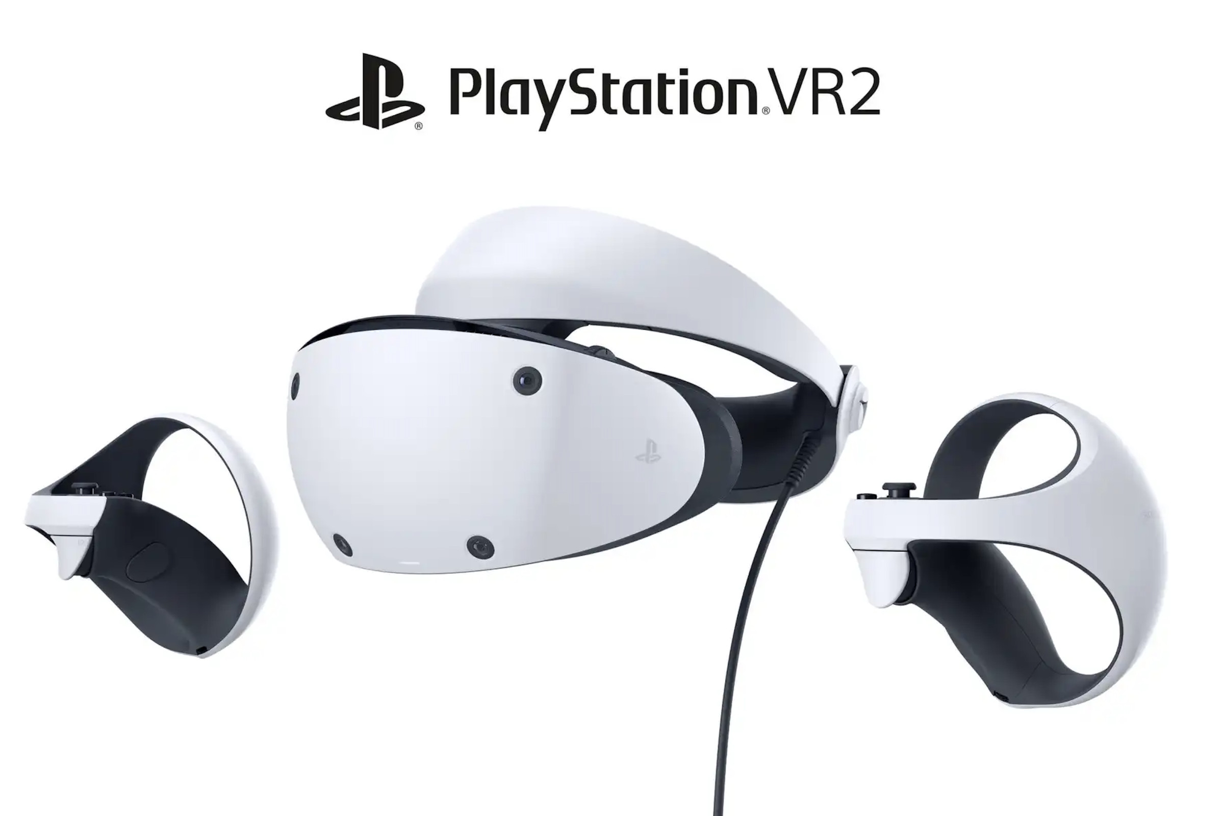 The previously-revealed design of the PlayStation VR2. 