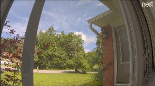 The Nest Cam IQ’s software doesn’t let me export Supersight video clips, so here’s a low-res GIF of it in action.