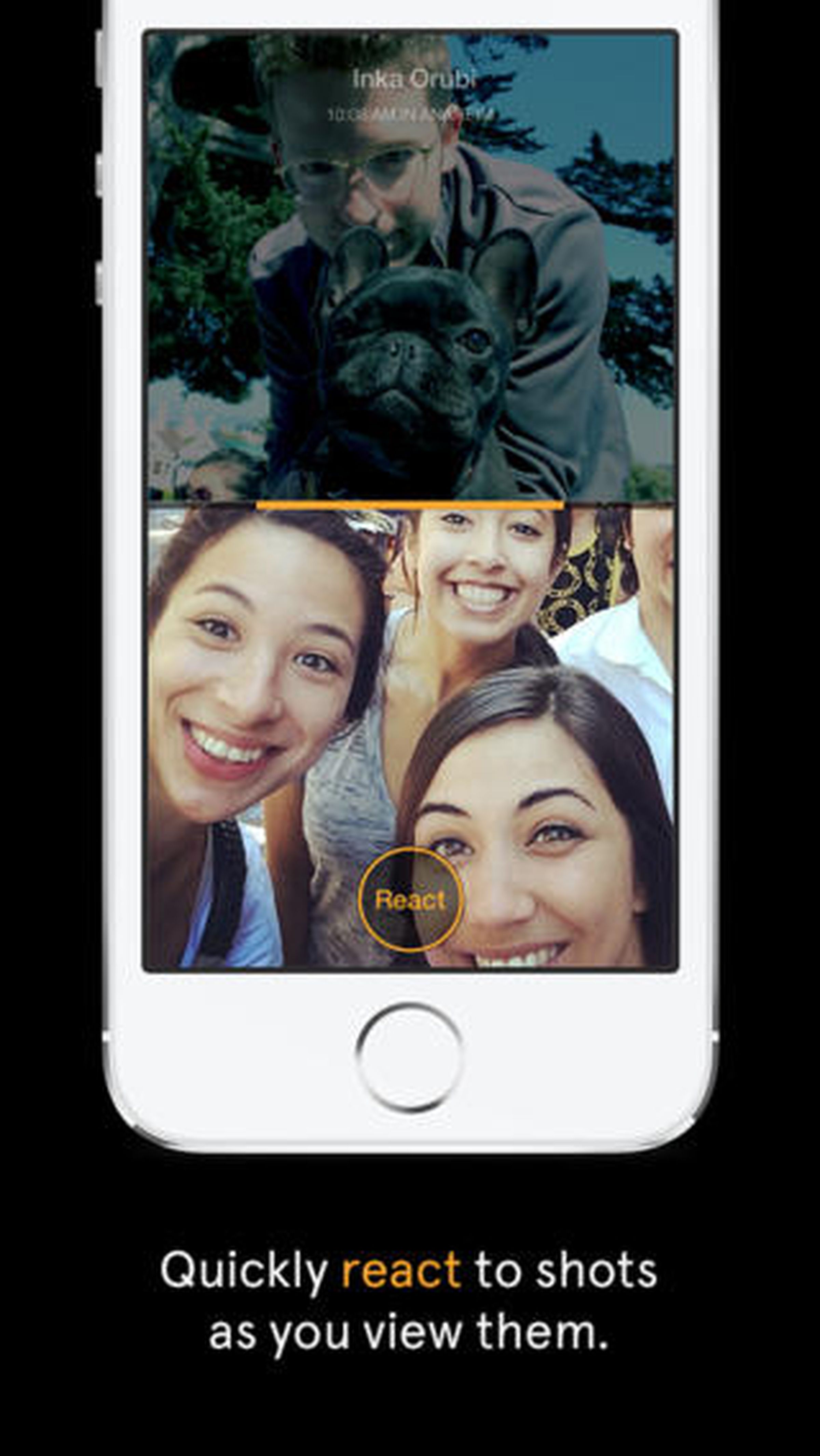 Facebook Slingshot for iPhone screenshots