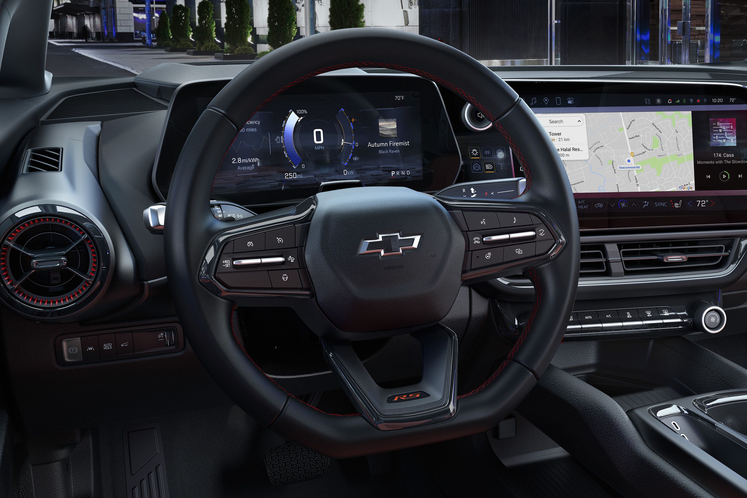 While the RS trims feature a darker interior, a larger screen, and more tech.