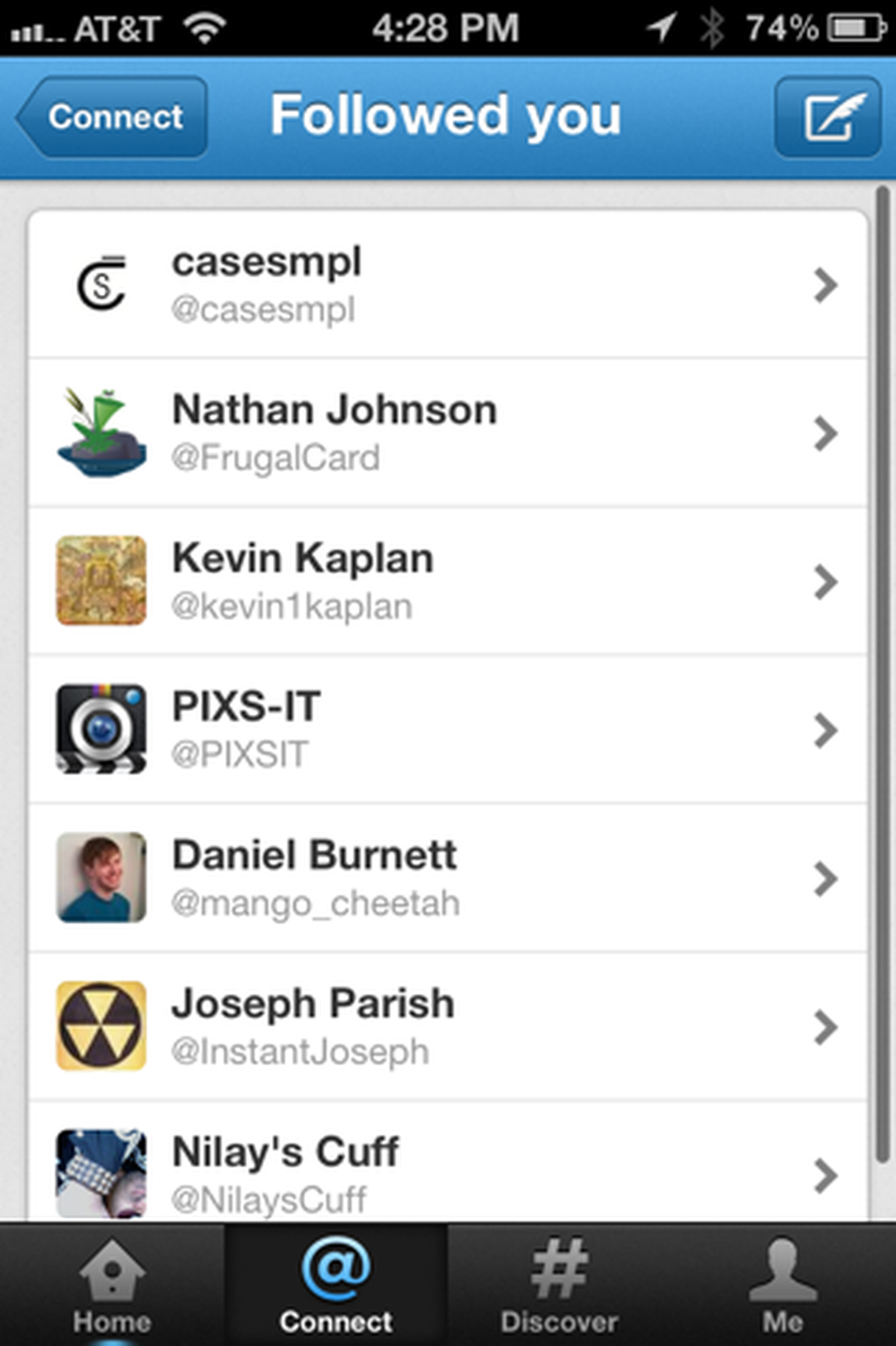 Twitter iOS app 2011 redesign pictures