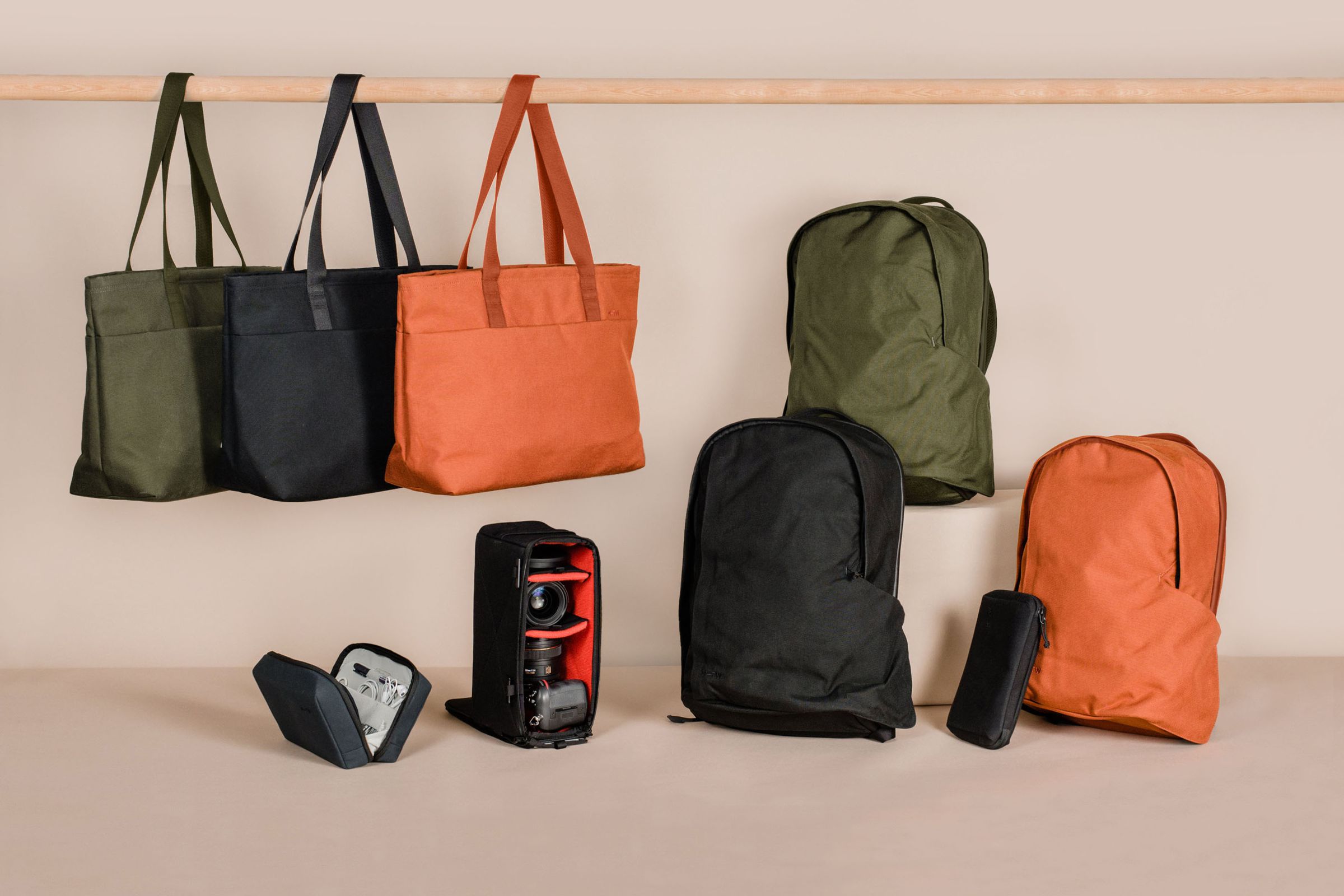 Moment’s new line of Travelwear bags.