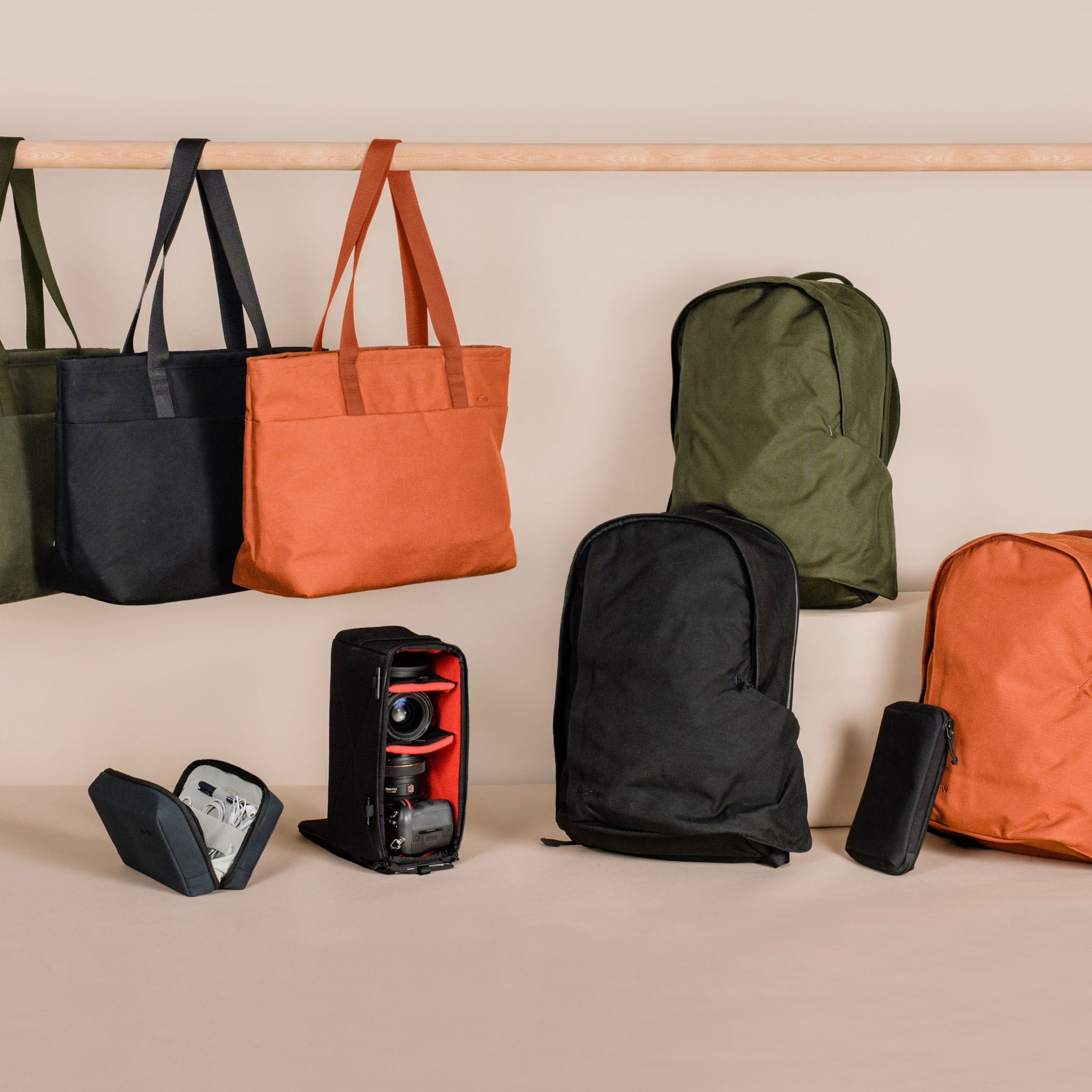 Moment’s new line of Travelwear bags.