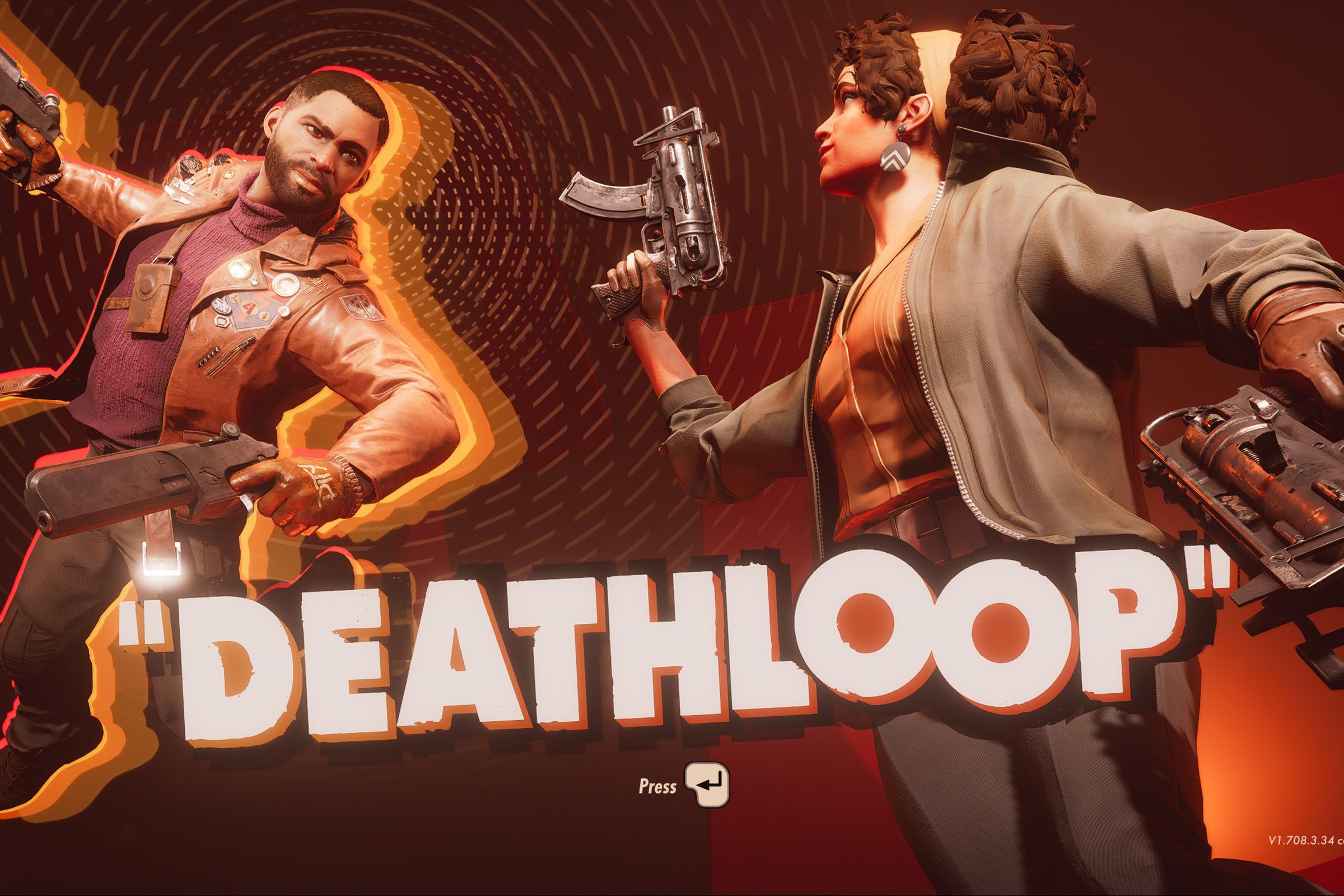 A marketing image for Deathloop