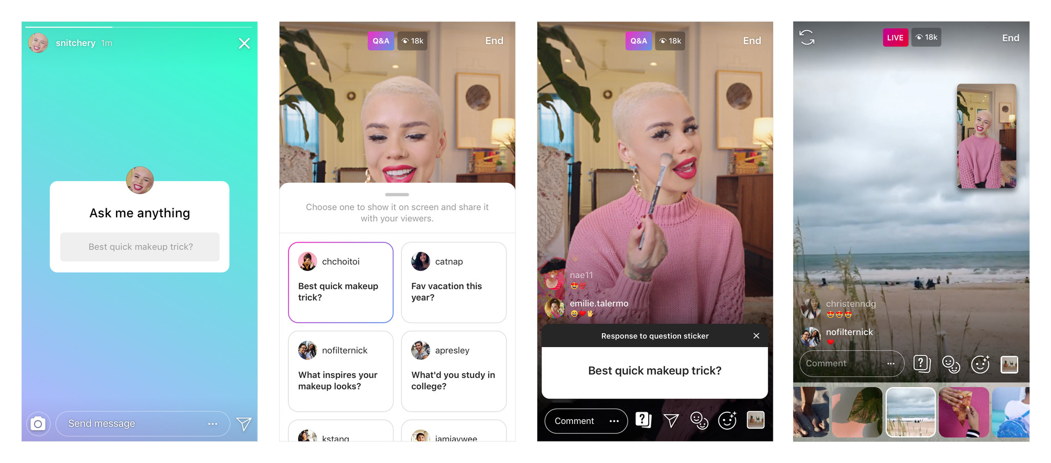Instagram Stories’ question stickers can now be used to share music ...