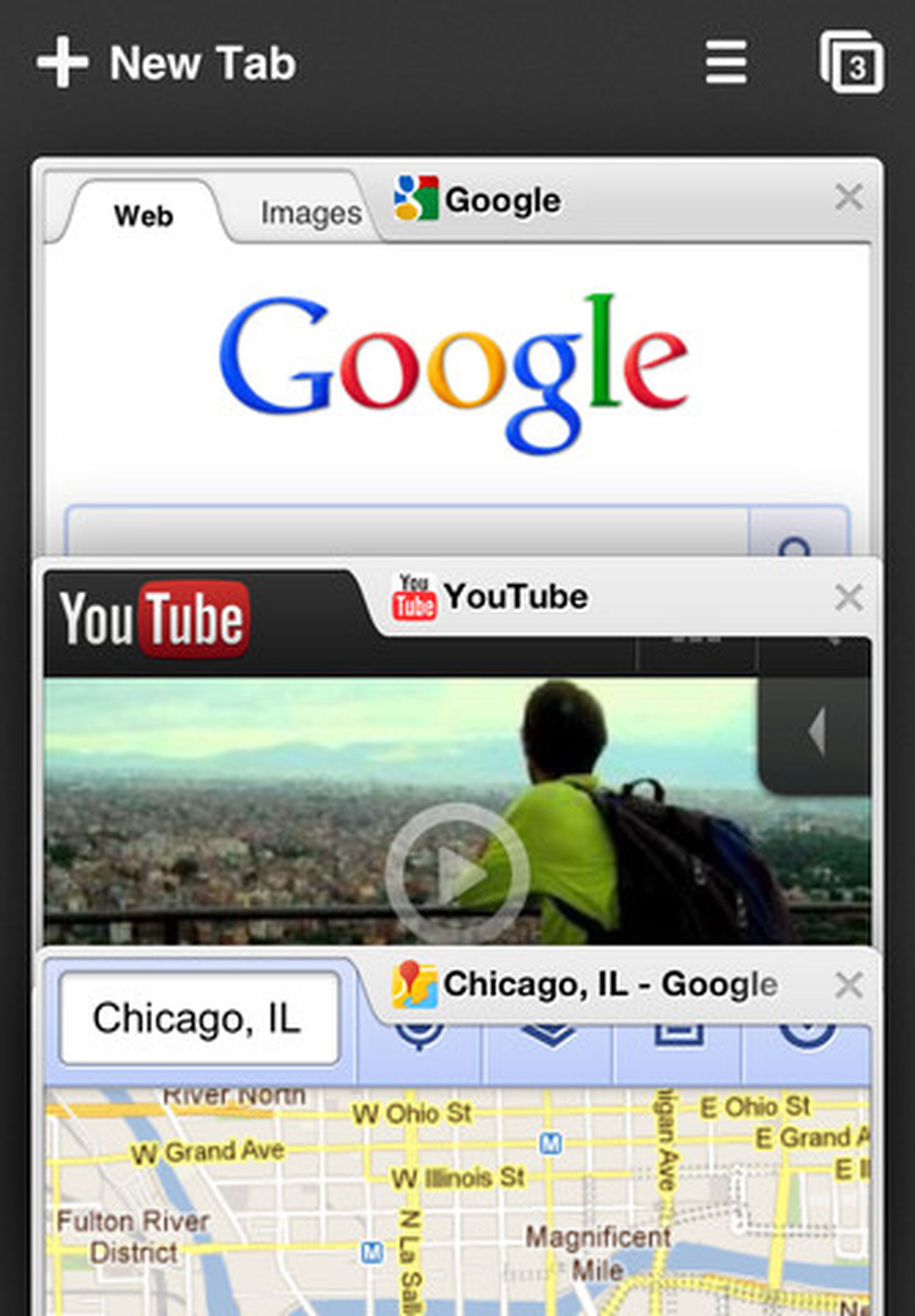 Google Chrome for iPhone and iPad photos