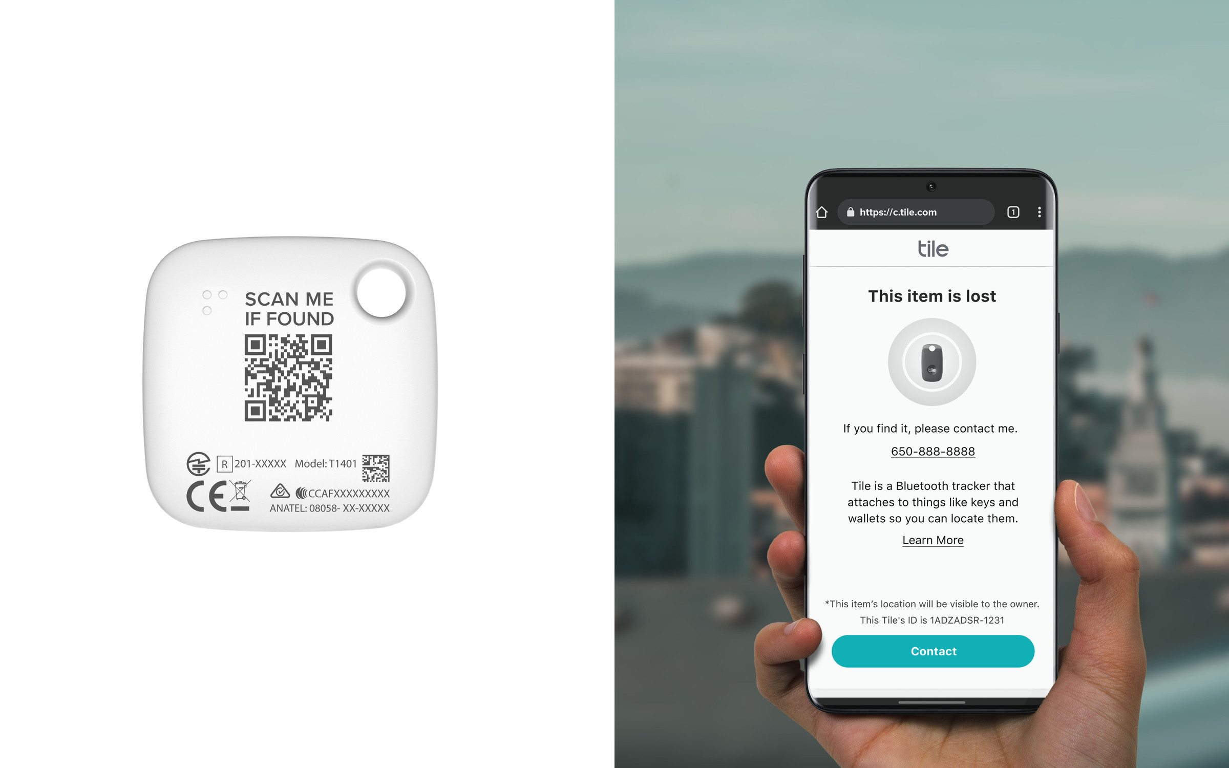 Tile’s new QR-code powered Lost and Found feature